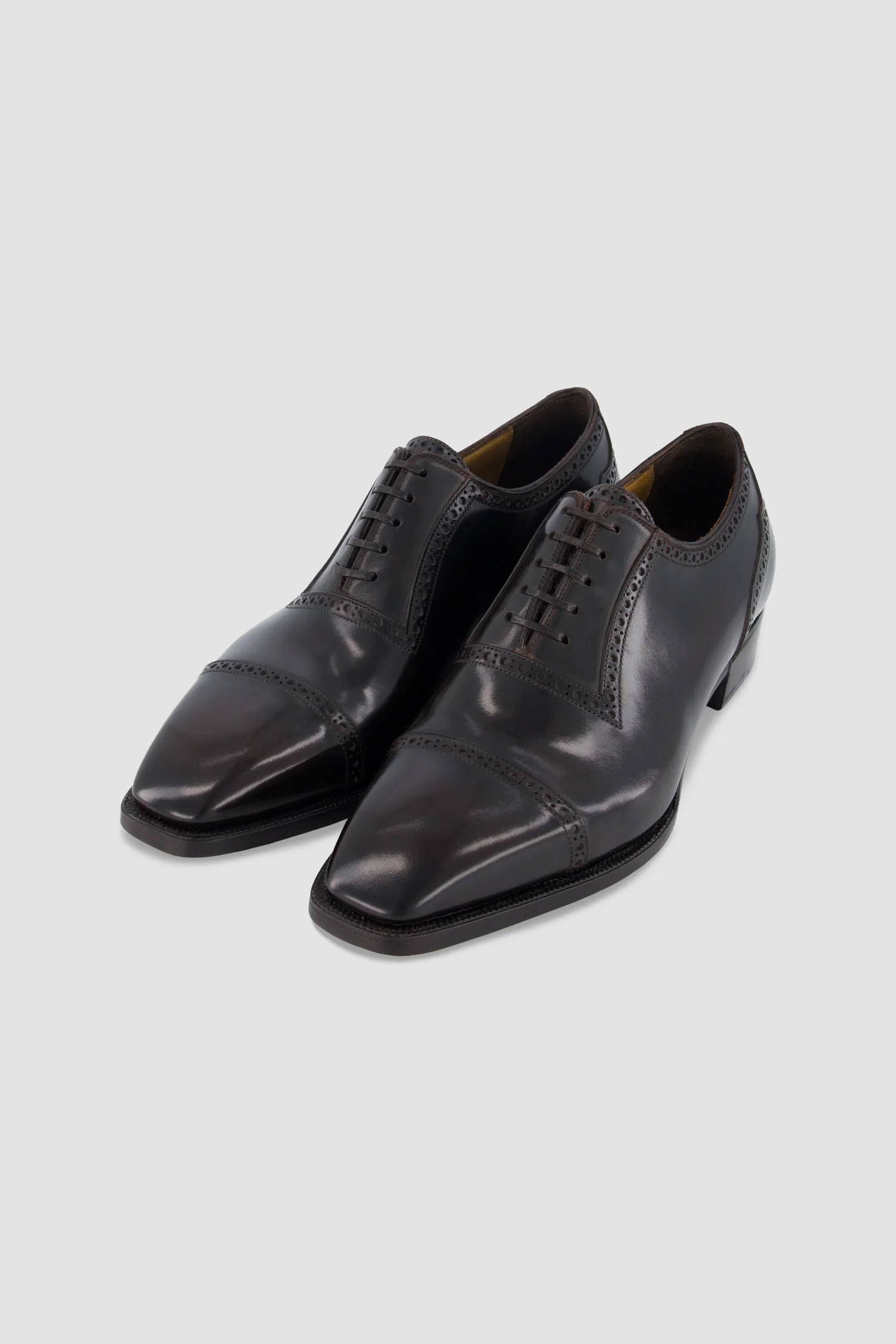 Antonio Meccariello Brown Calf Leather Cap-Toe Oxford - Image 2