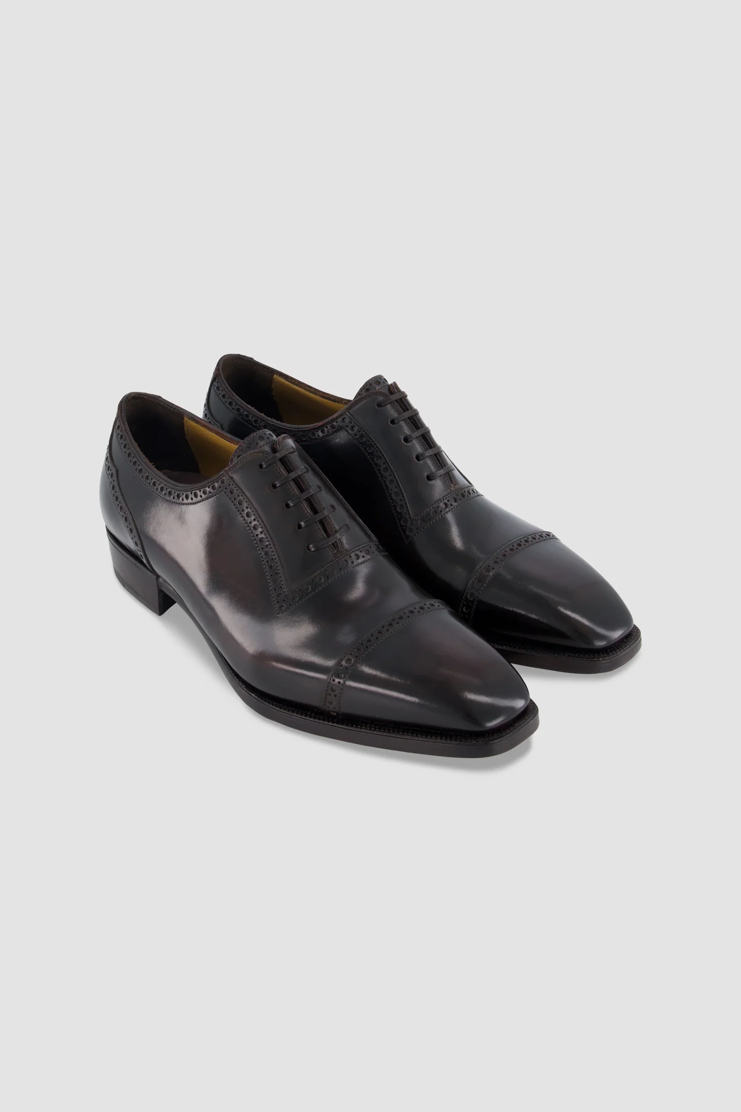 Antonio Meccariello Brown Calf Leather Cap-Toe Oxford - Image 3