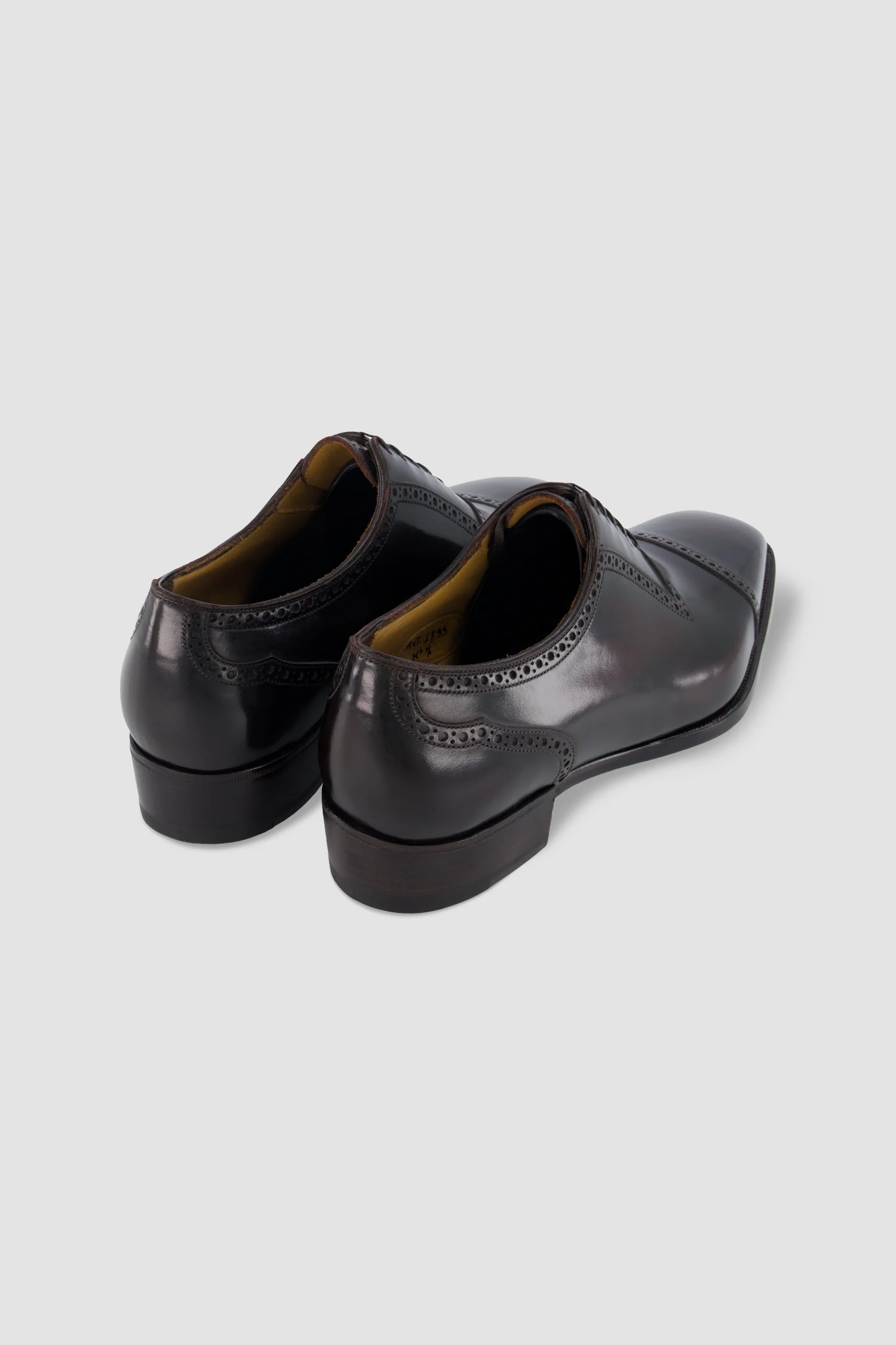 Antonio Meccariello Brown Calf Leather Cap-Toe Oxford - Image 4