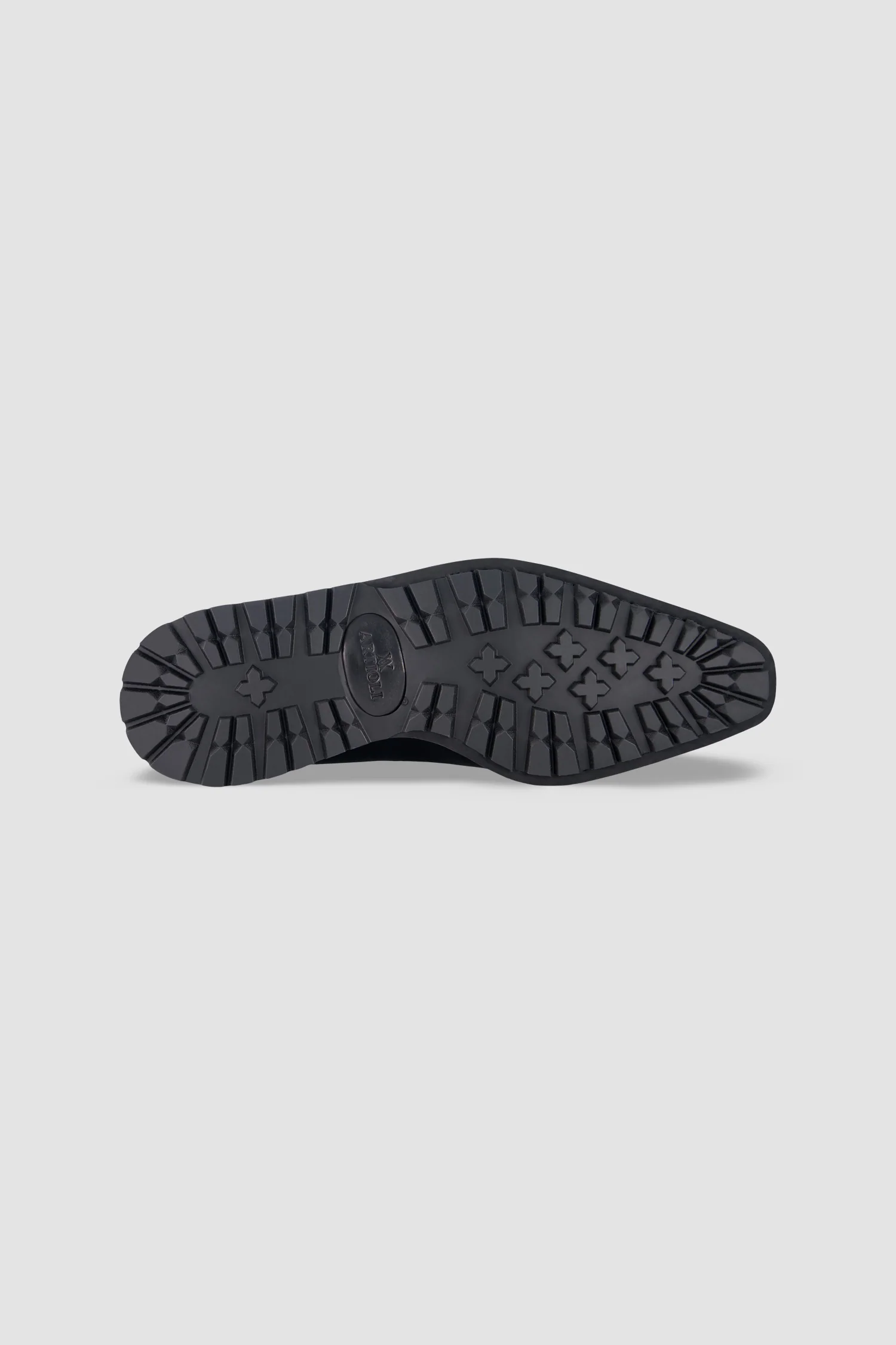 Artioli Black Leather Loafers - Image 6
