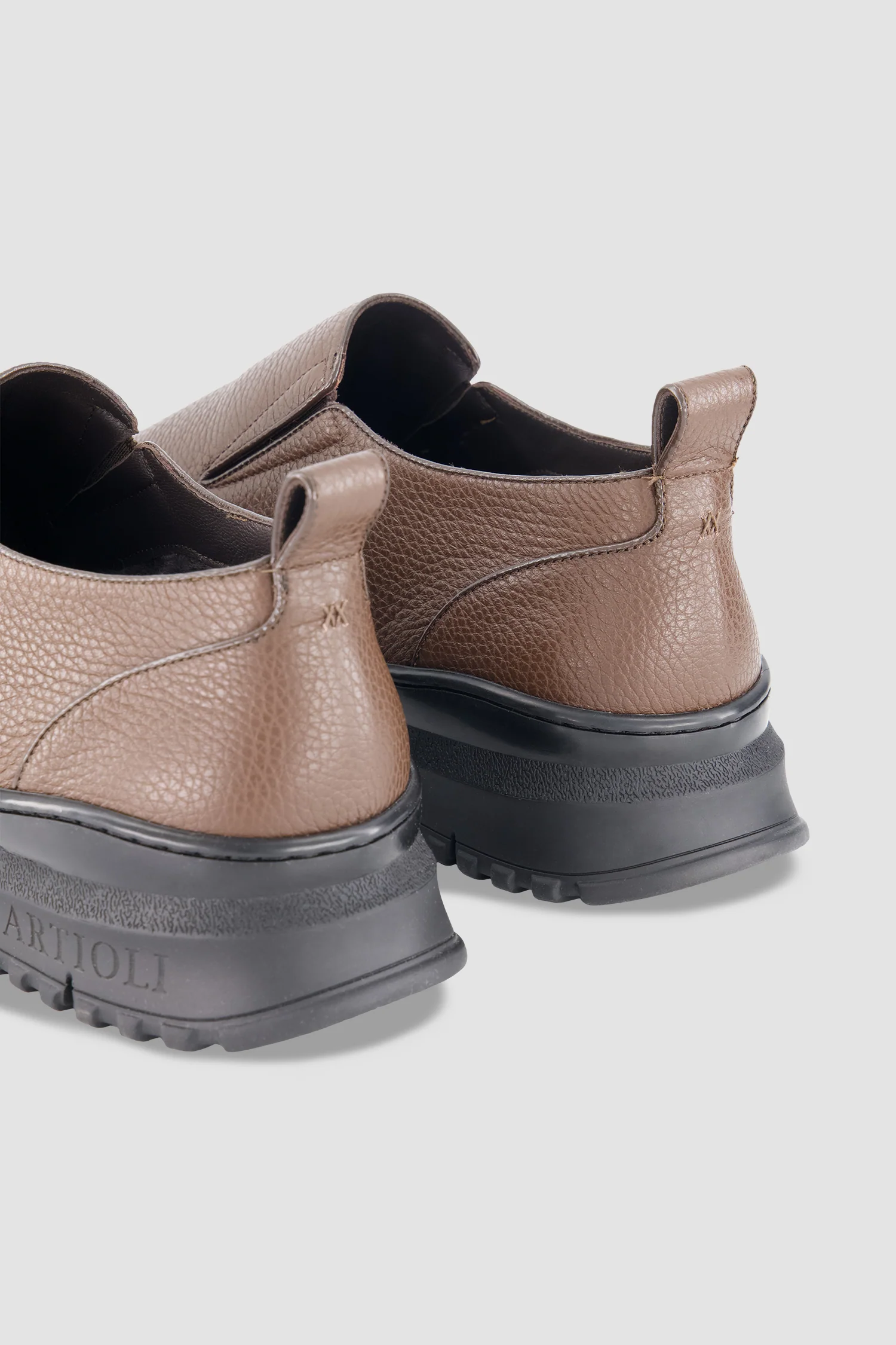 Artioli Brown Sport Loafers - Image 4
