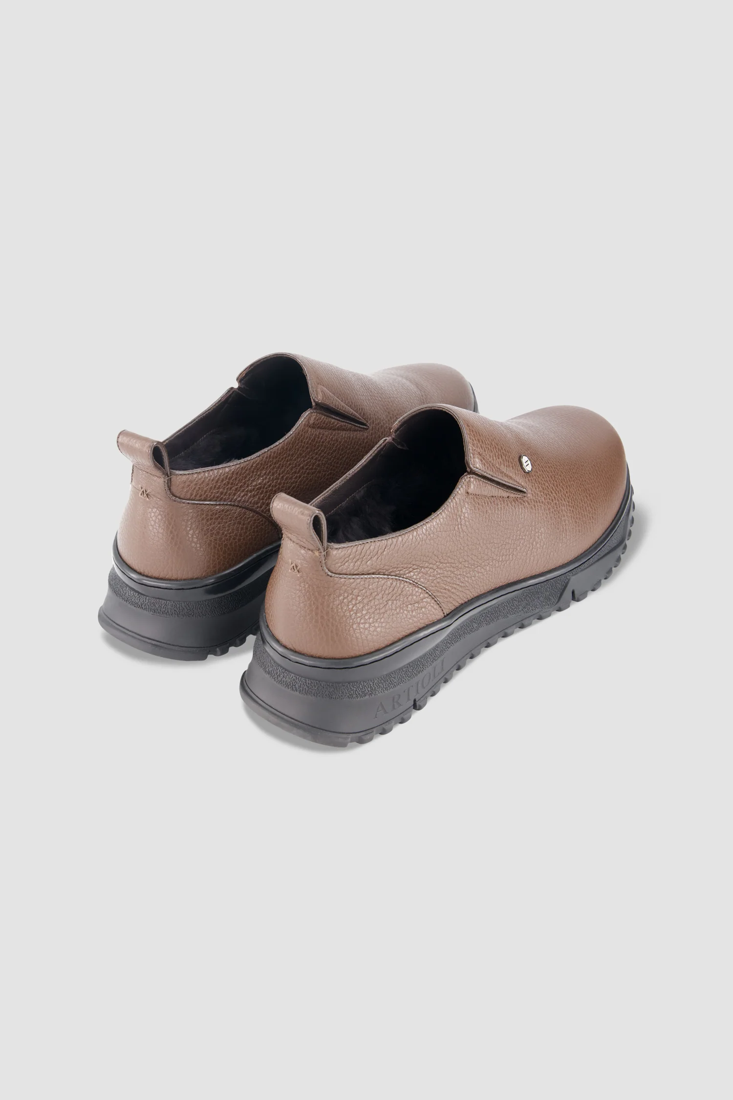 Artioli Brown Sport Loafers - Image 5
