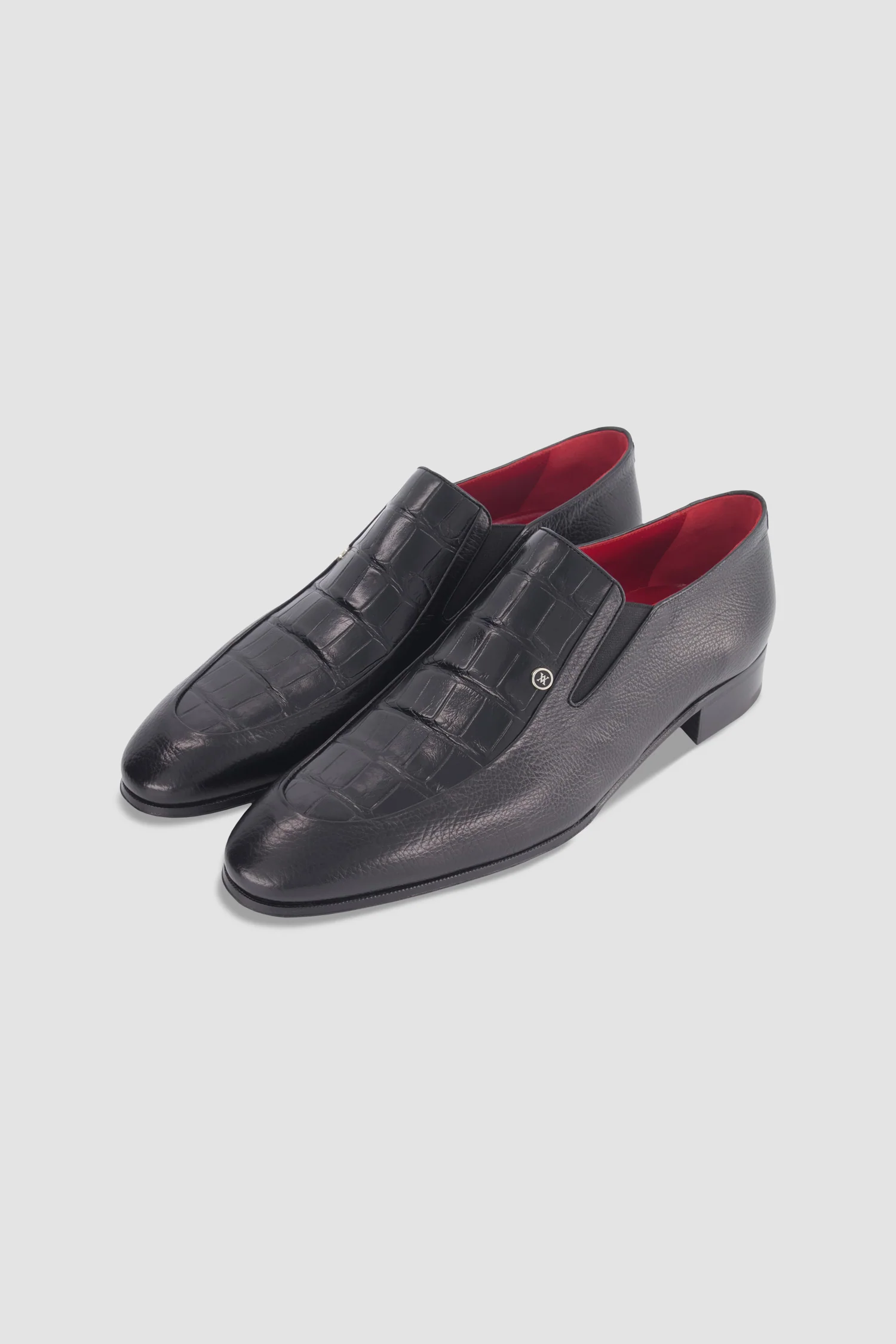 Artioli Lama Nero Croc Shoes - Image 2