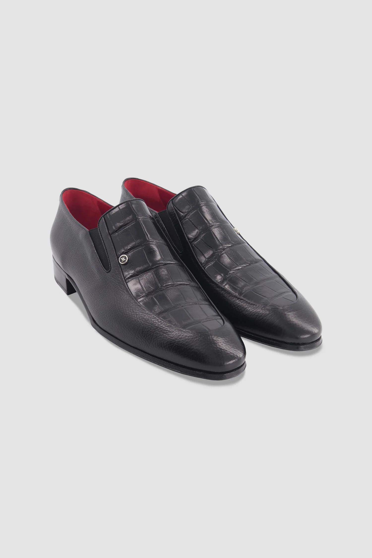 Artioli Lama Nero Croc Shoes - Image 5