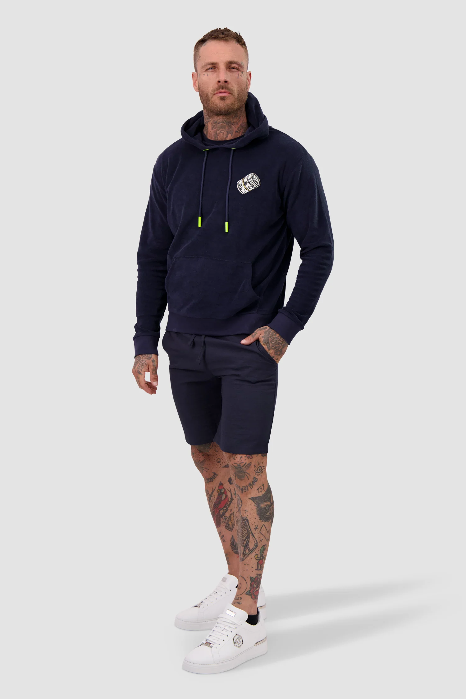 Bain de Mer Navy Club 55 Shorts - Image 4