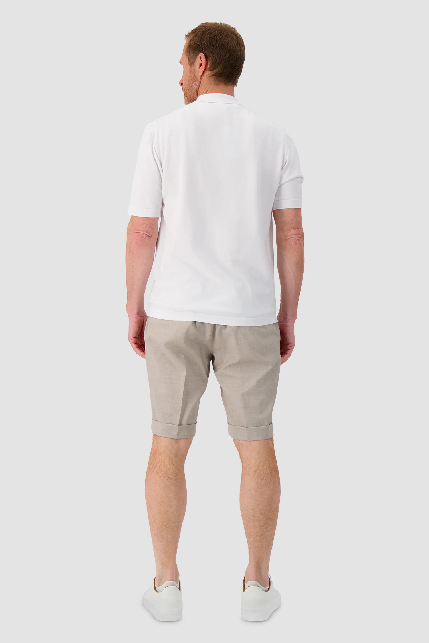 Barba Napoli Beige Bermuda Short - Image 5