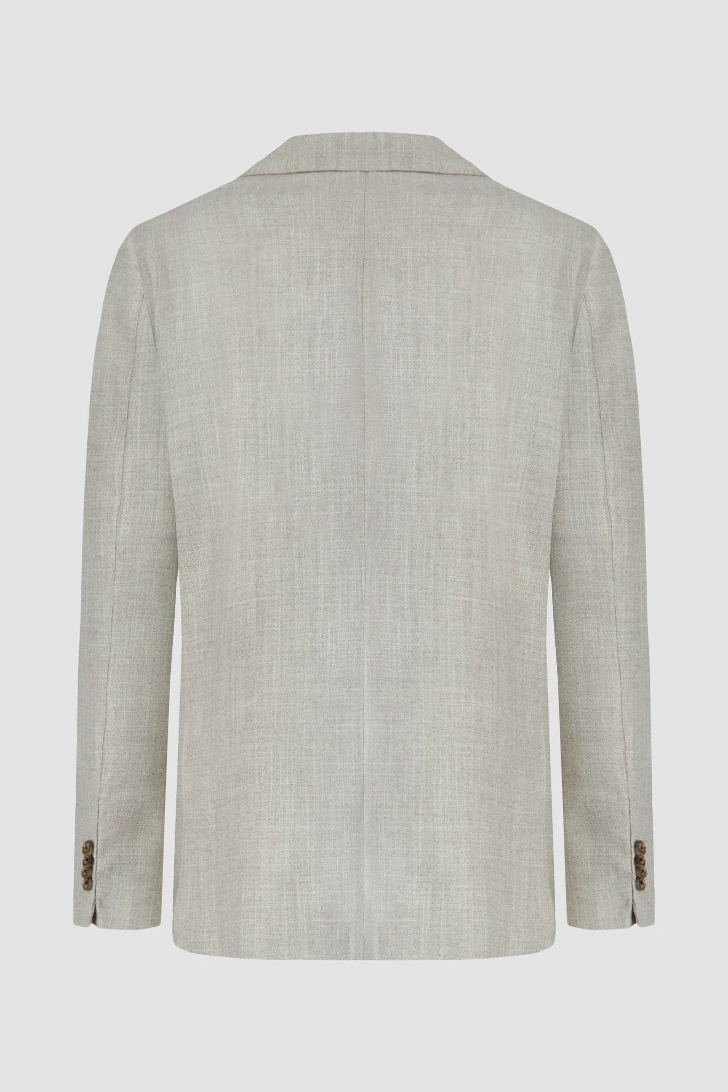 Barba Napoli Light Grey Long 2B Blazer - Image 3