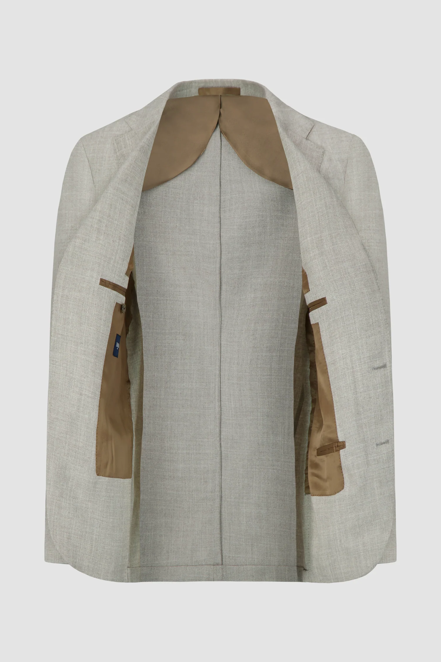 Barba Napoli Light Grey Long 2B Blazer - Image 4