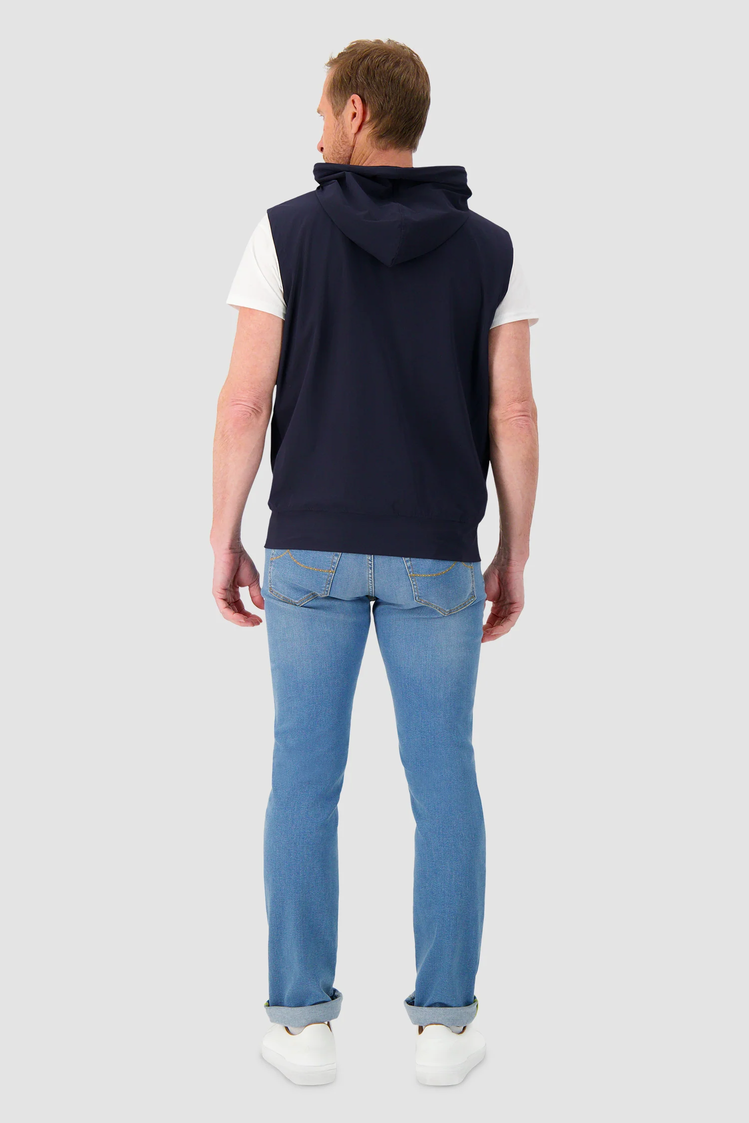 Barba Napoli Navy Vest - Image 5