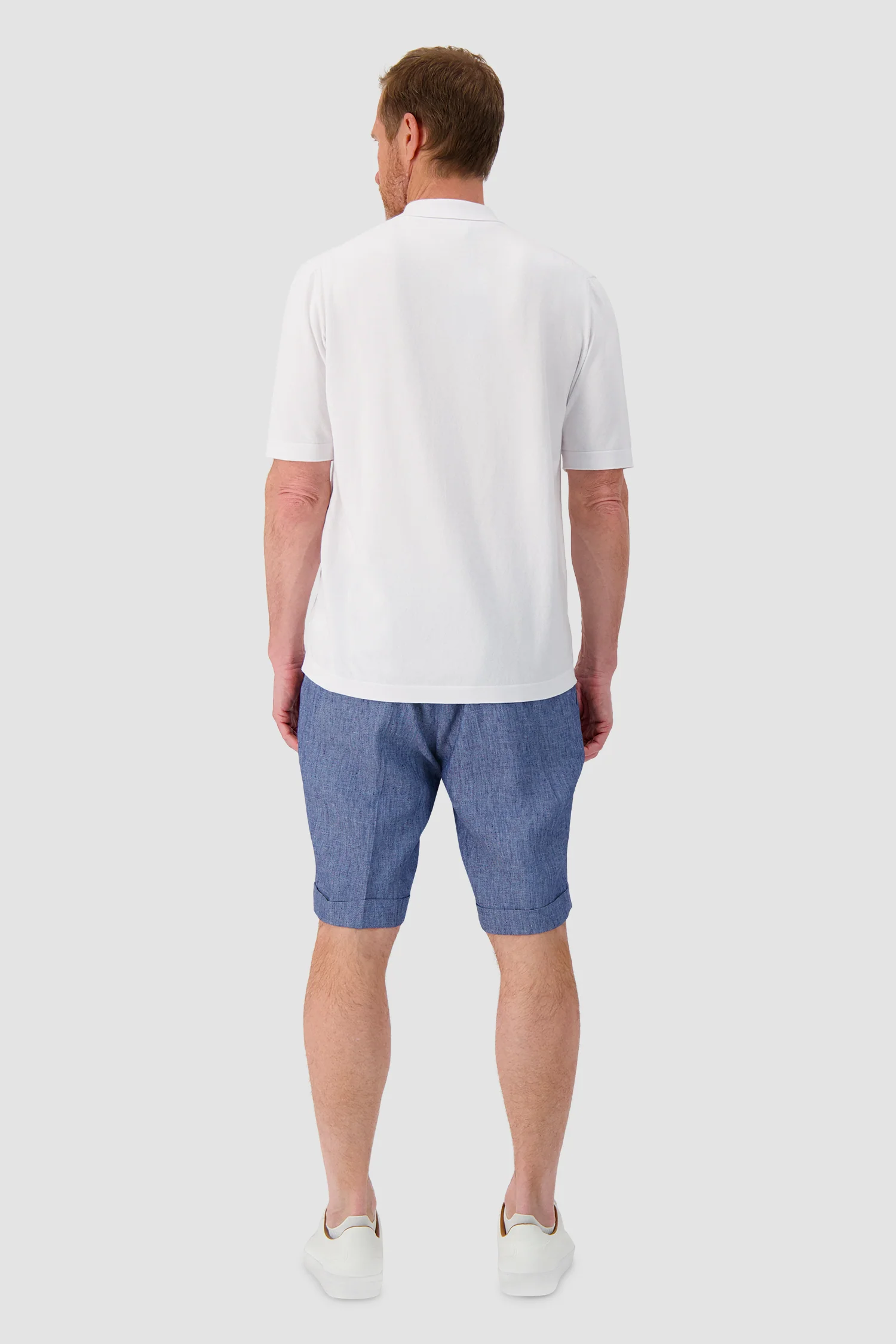Barba Napoli Blue Bermuda Short - Image 5