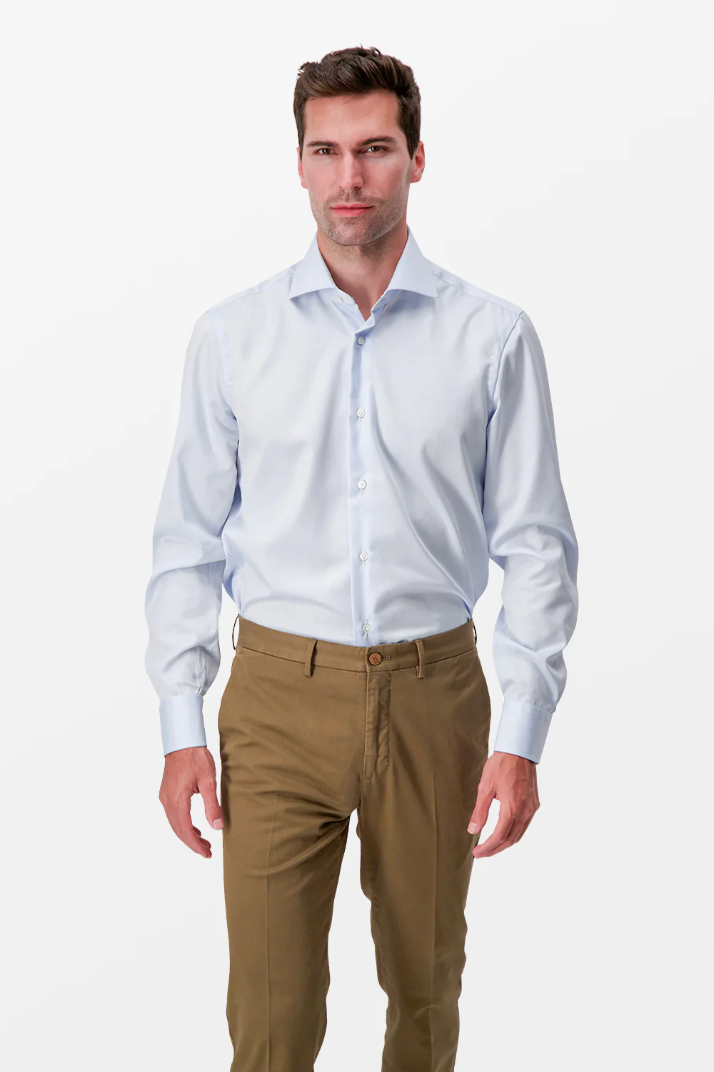 Barba Napoli Blue Classic Shirt - Image 2