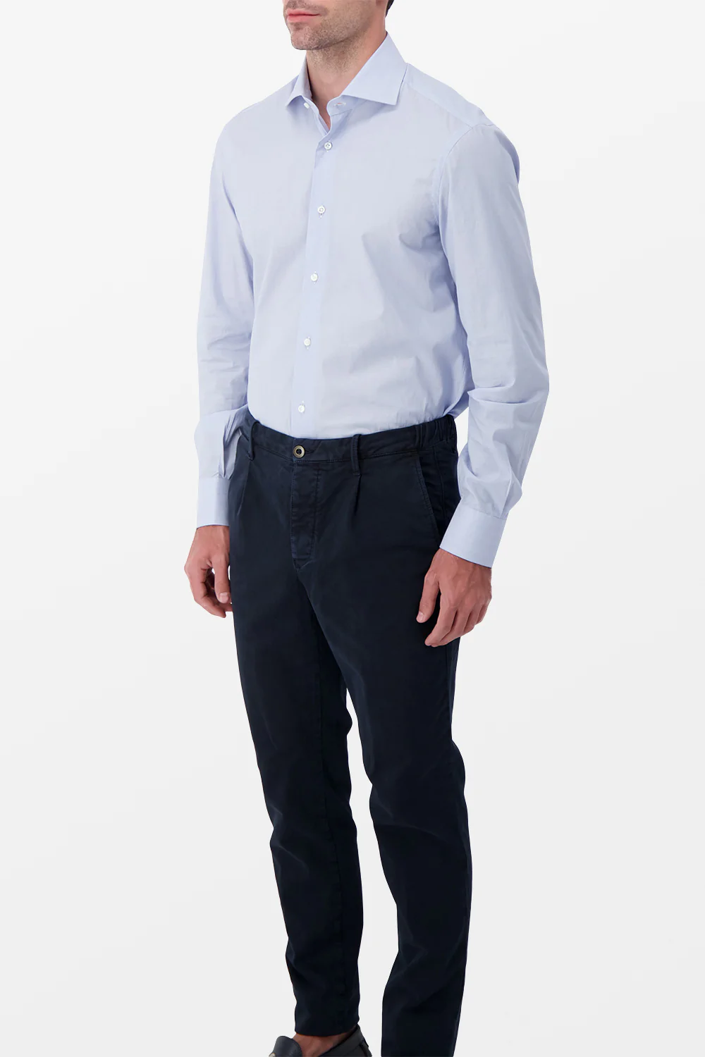 Barba Napoli Blue Classic Shirt - Image 2