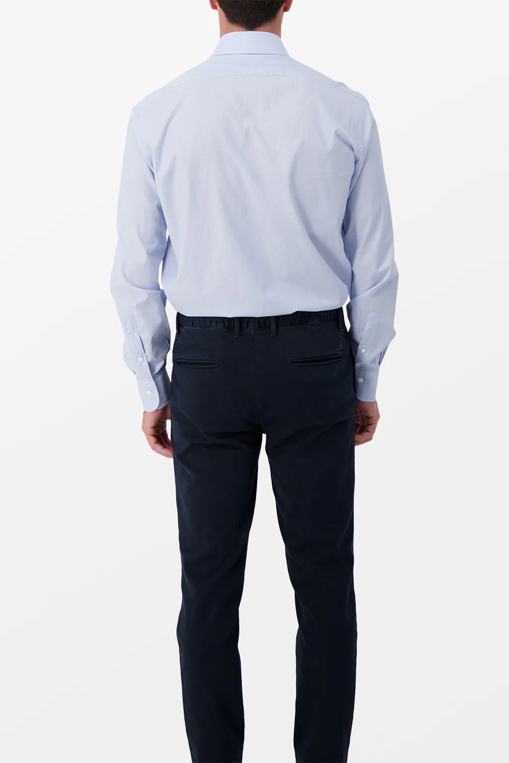 Barba Napoli Blue Classic Shirt - Image 3