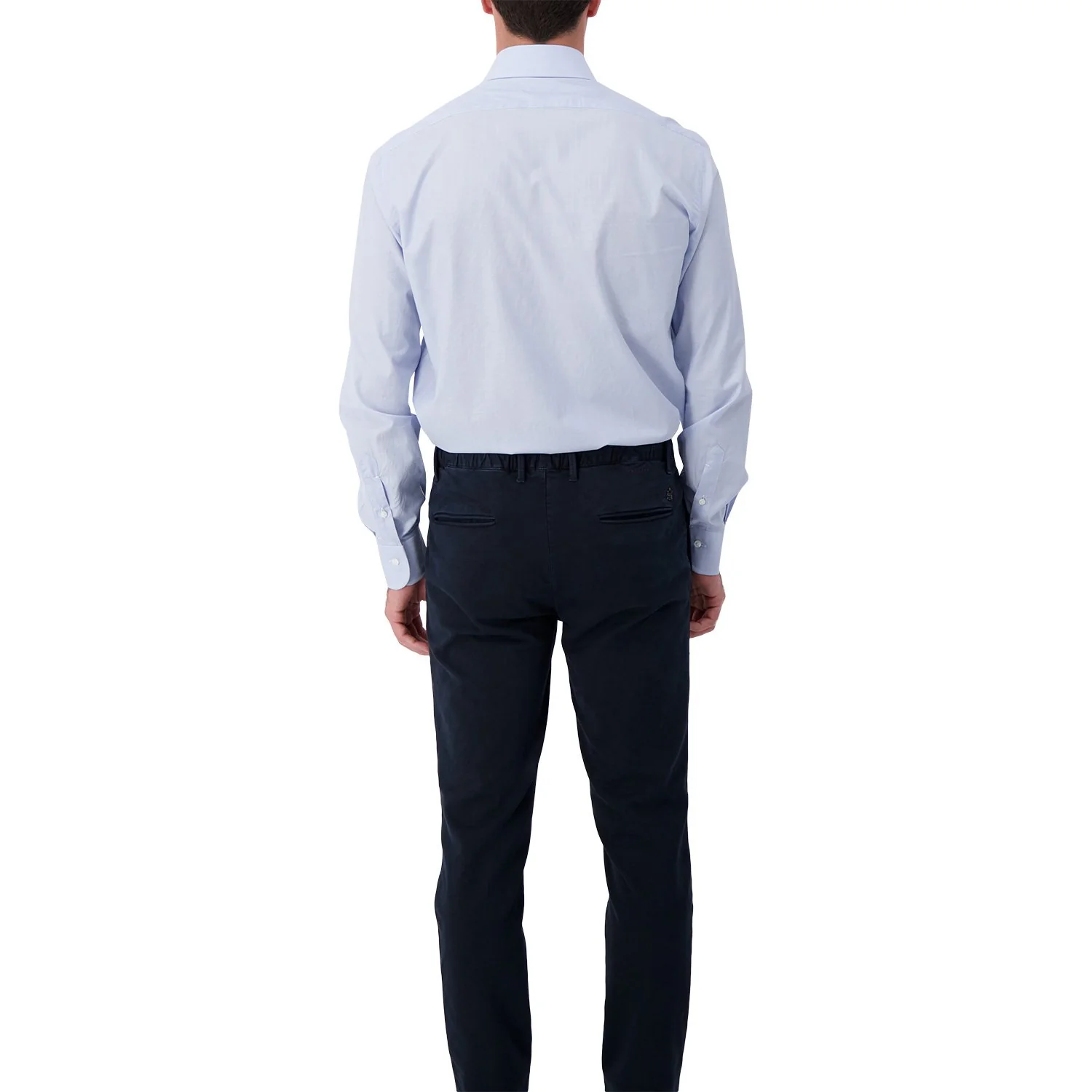 Barba Napoli Blue Classic Shirt - Image 4
