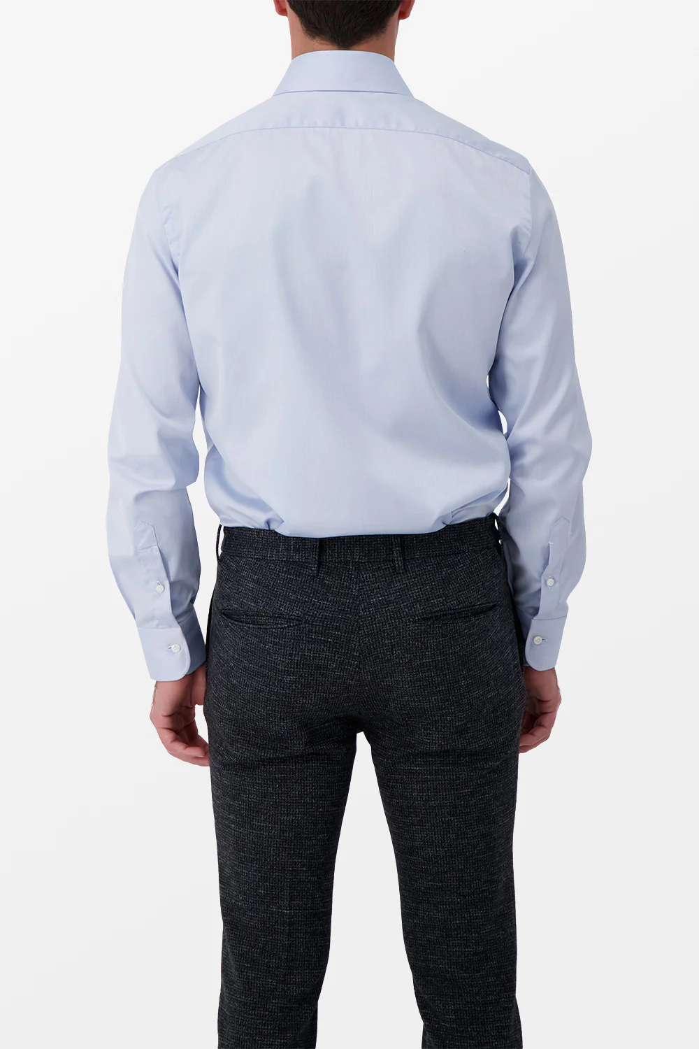 Barba Napoli Blue Classic Shirt - Image 3