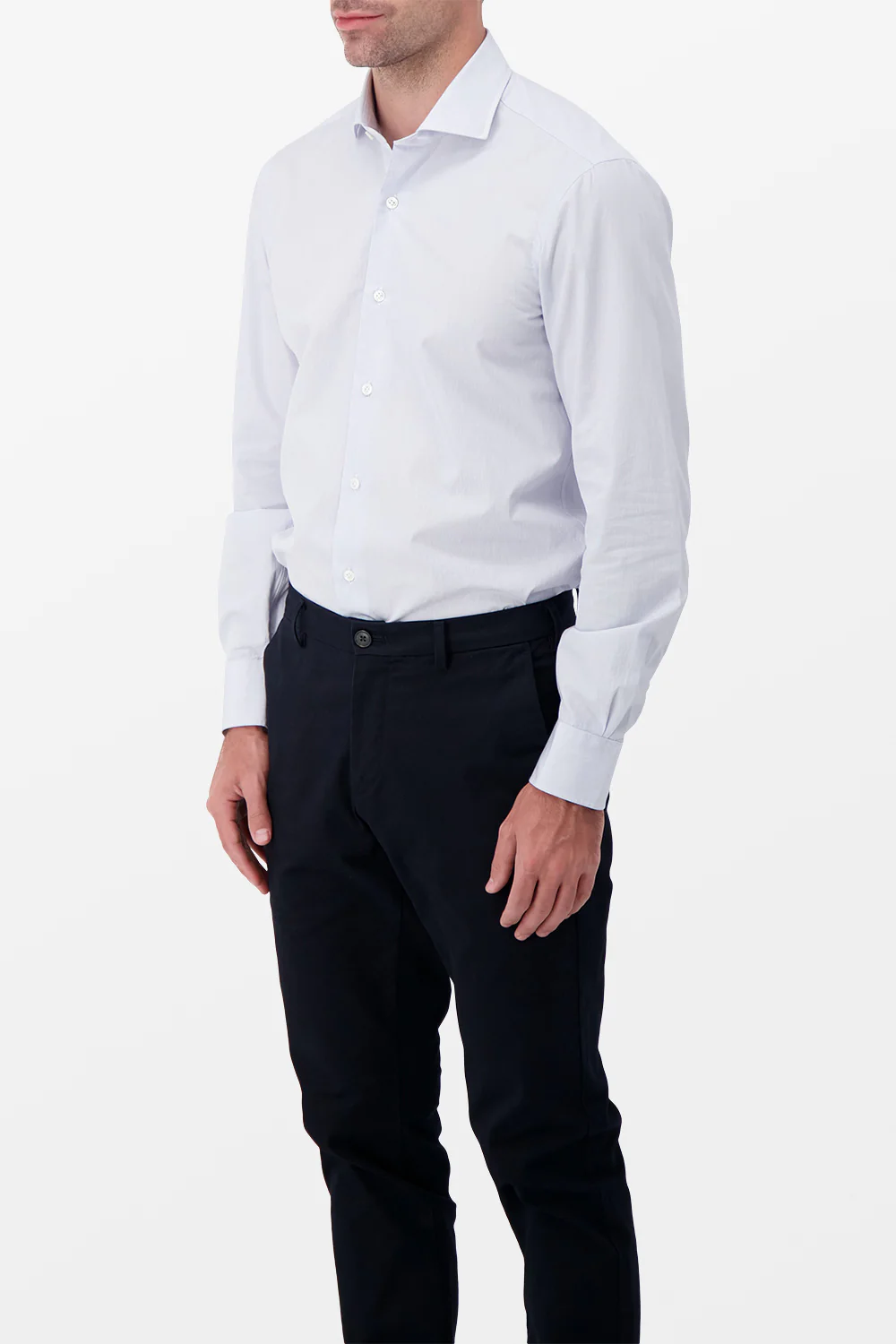 Barba Napoli Blue Classic Shirt - Image 2