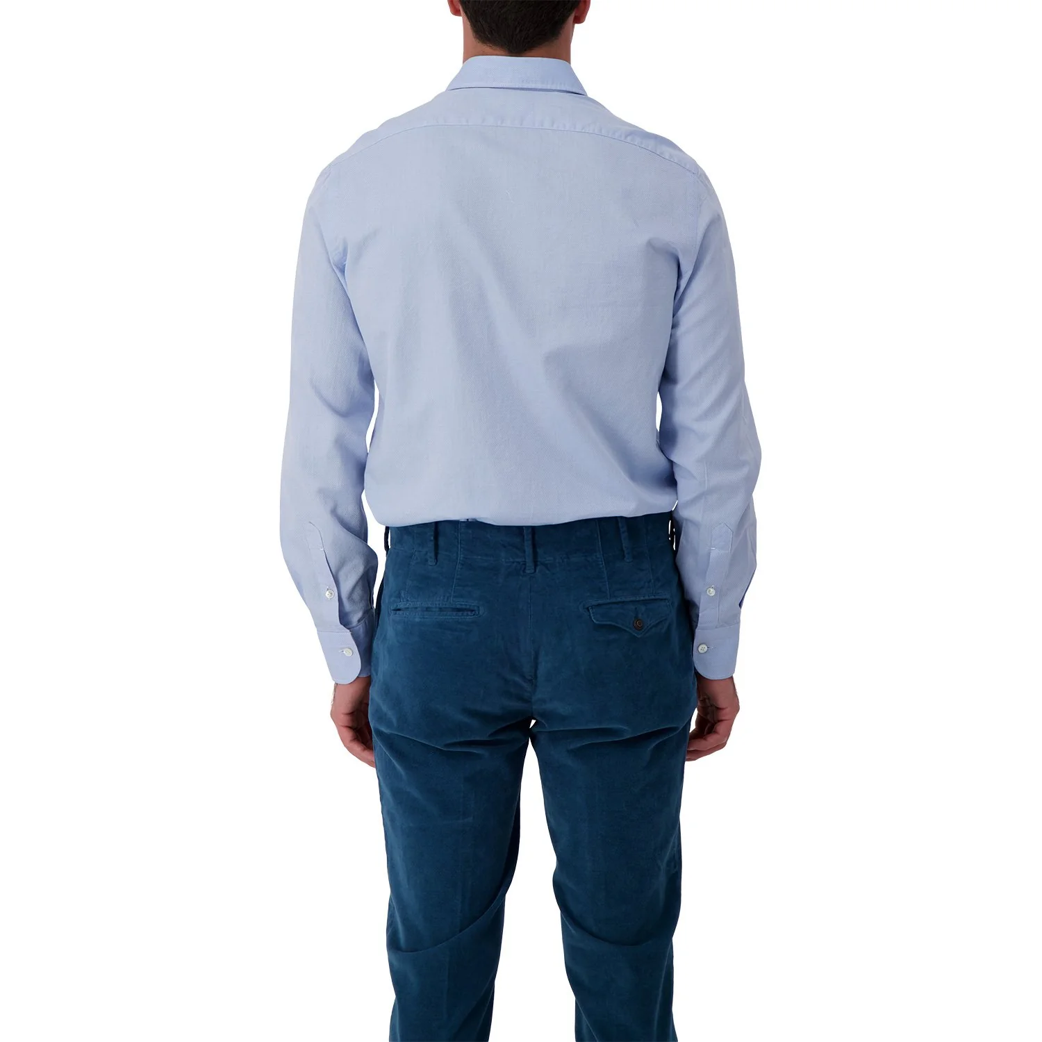 Barba Napoli Blue Classic Shirt - Image 4