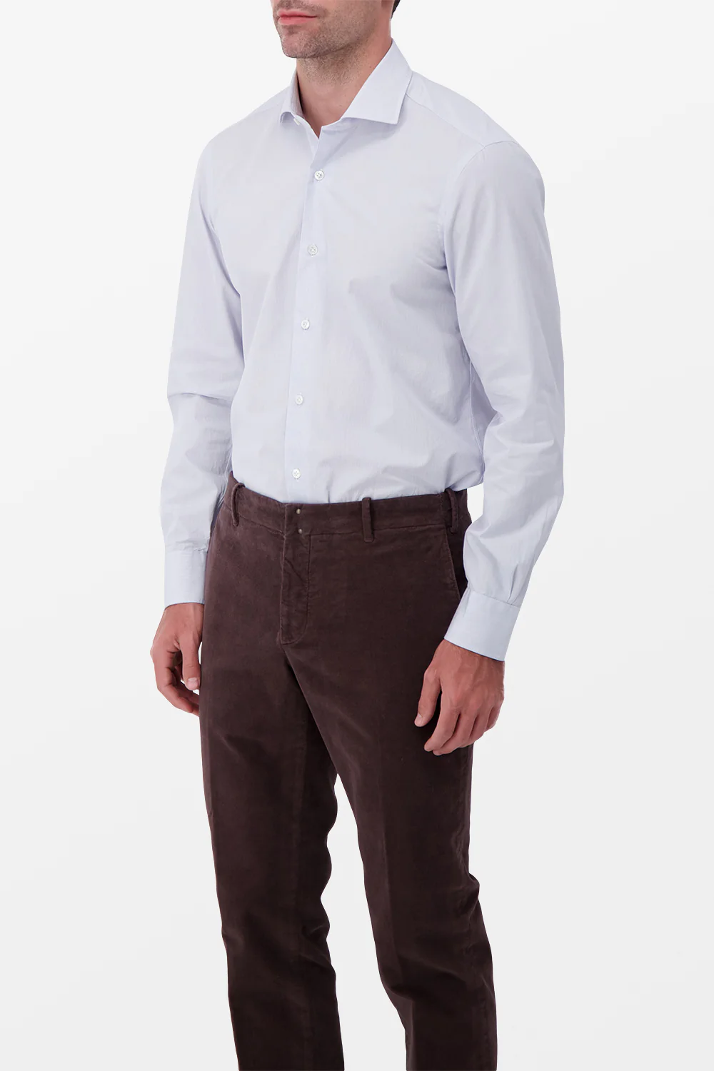 Barba Napoli Blue Classic Shirt - Image 2