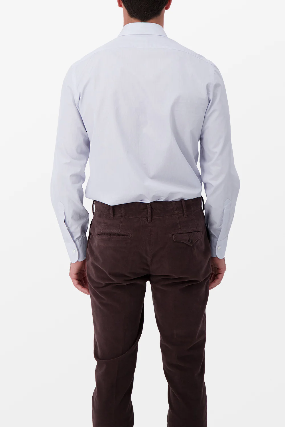 Barba Napoli Blue Classic Shirt - Image 3