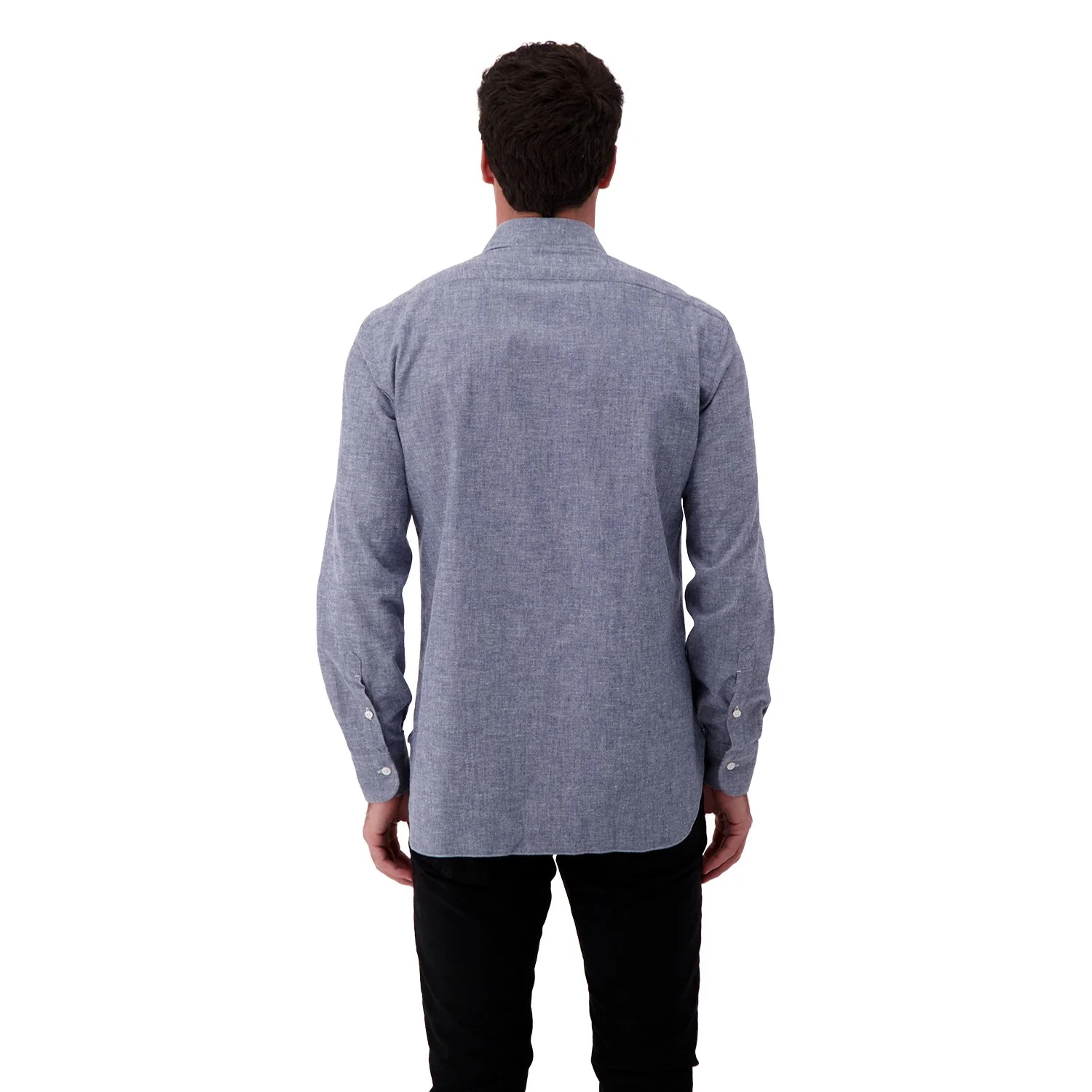Barba Napoli Blue Classic Shirt - Image 4