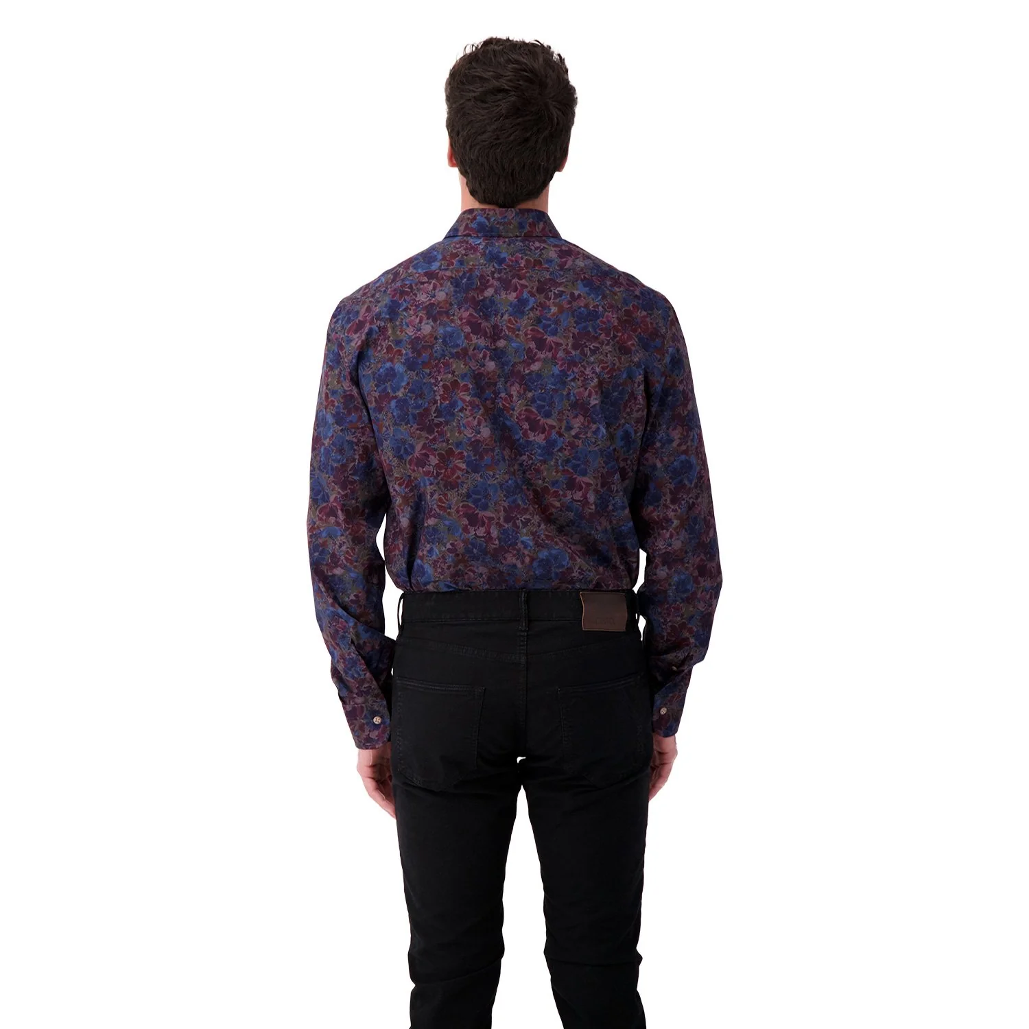 Barba Napoli Blue Classic Shirt - Image 4