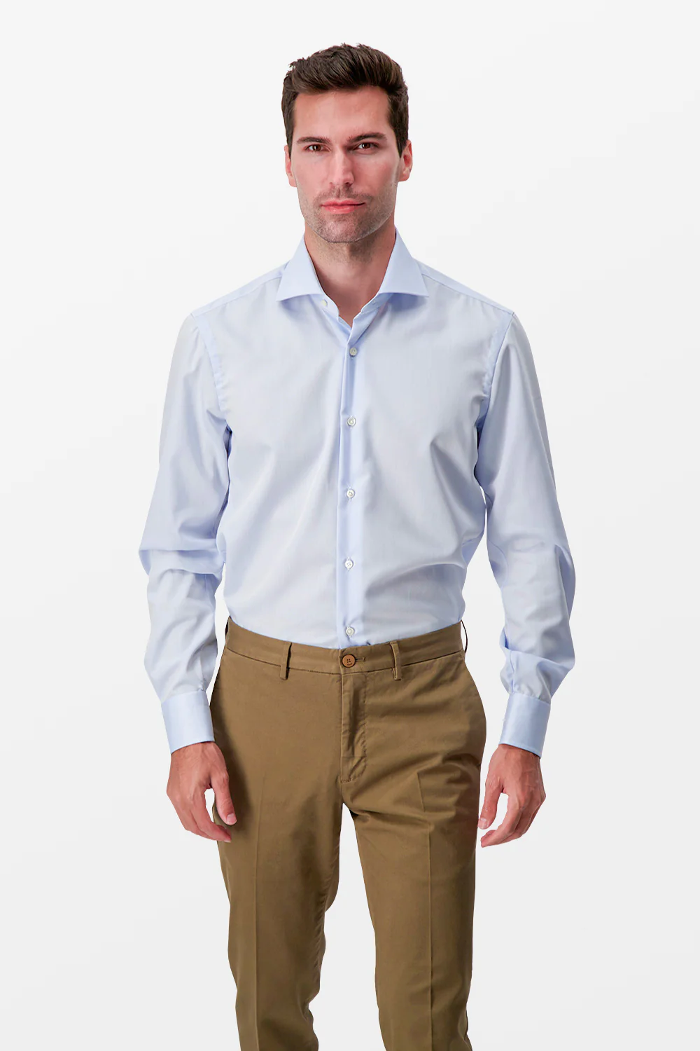 Barba Napoli Blue Classic Shirt - Image 2