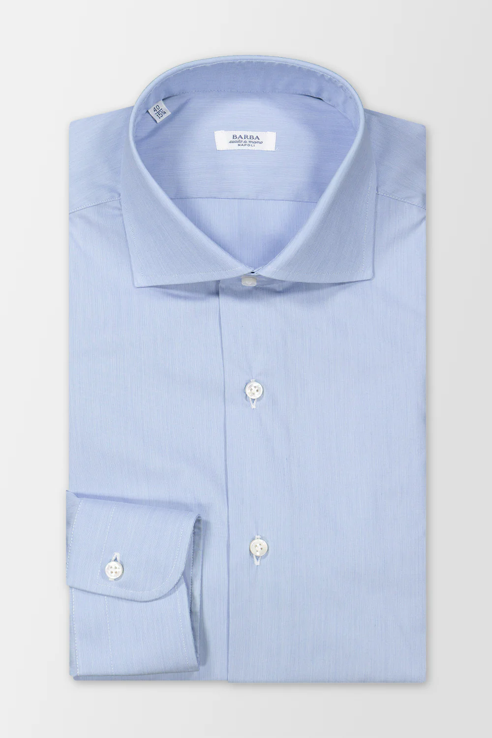 Barba Napoli Blue Classic Shirt