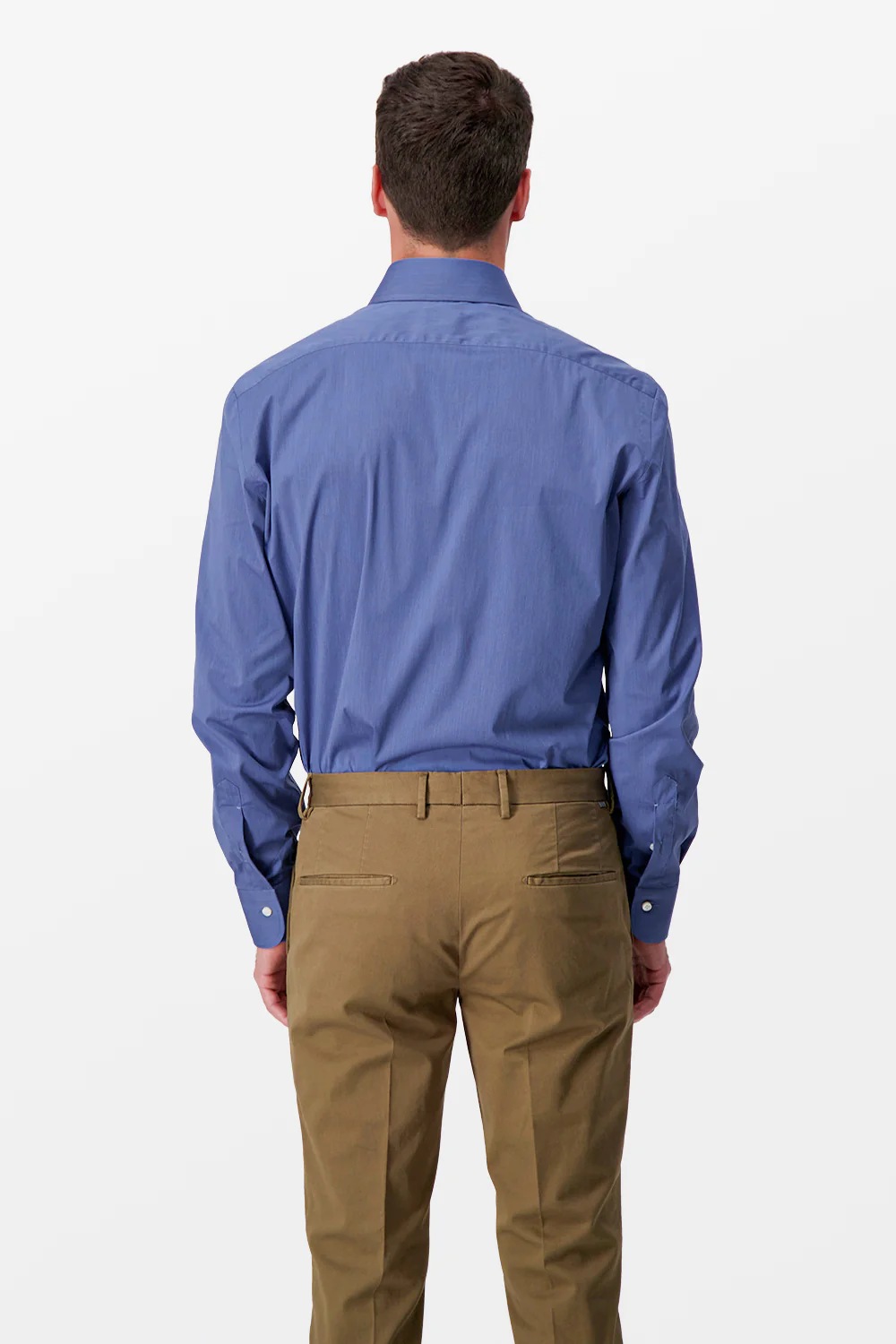 Barba Napoli Blue Classic Shirt - Image 4