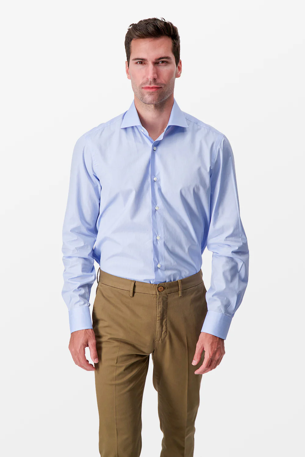 Barba Napoli Blue Classic Shirt - Image 2
