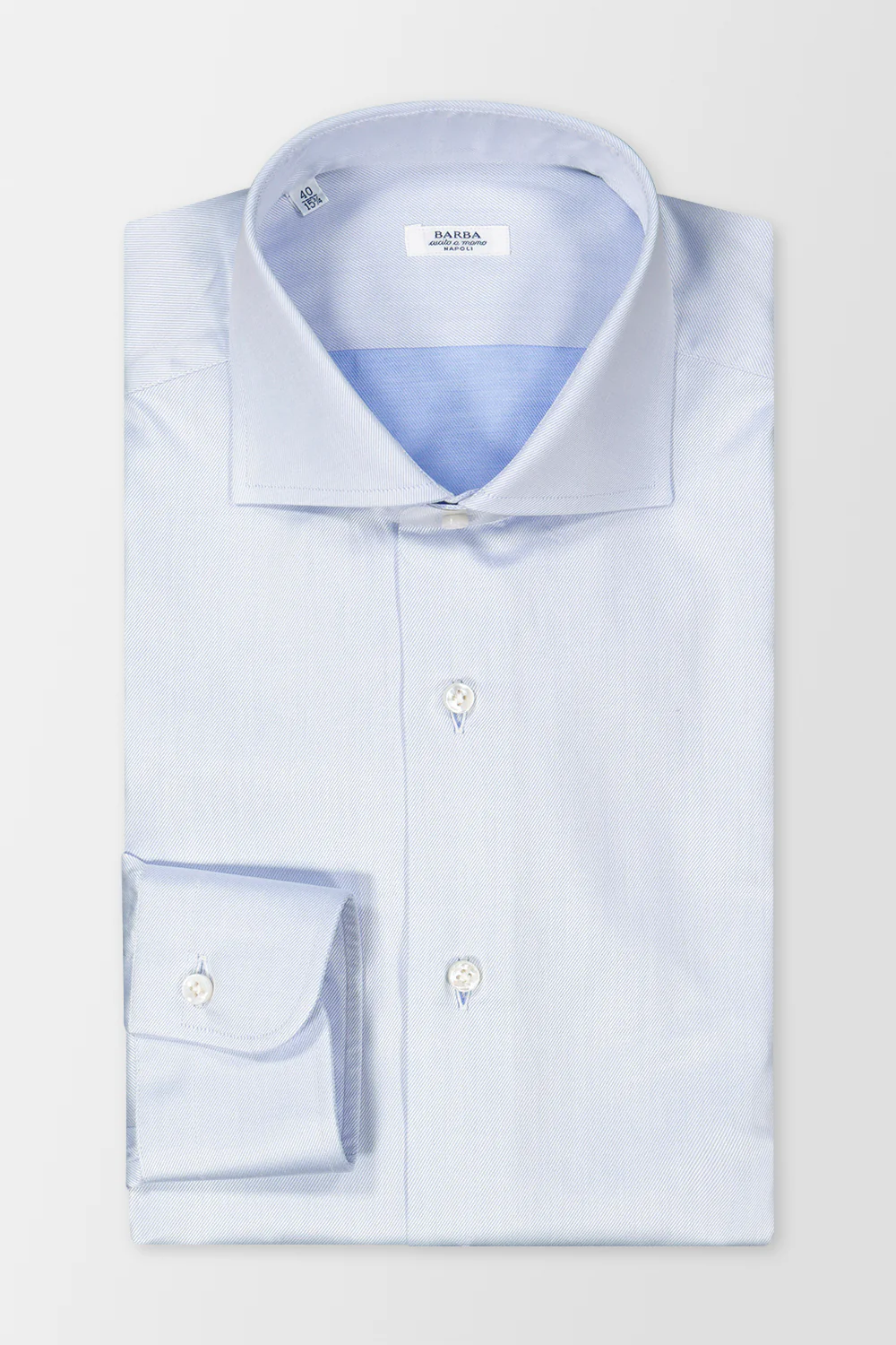 Barba Napoli Blue Classic Shirt