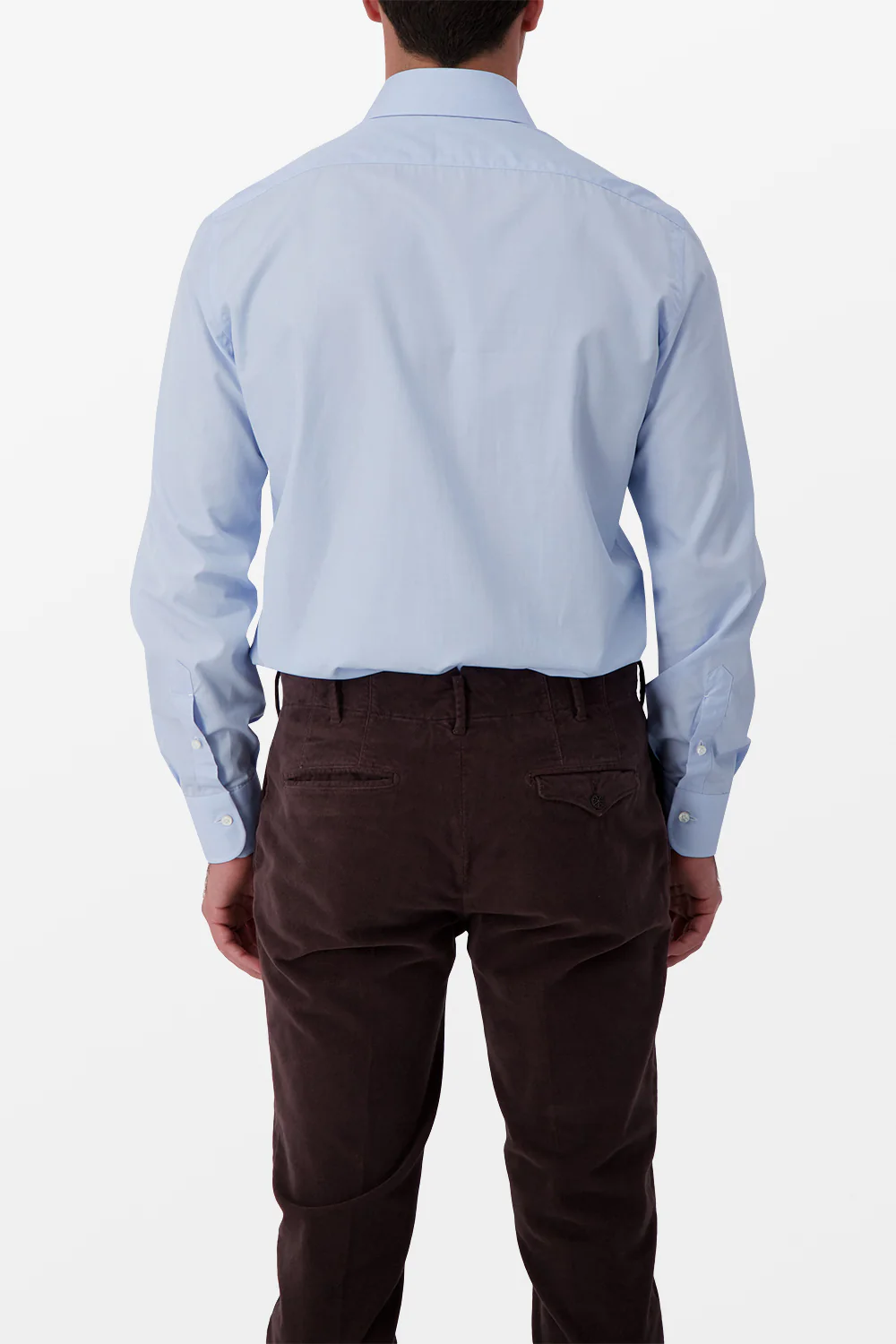 Barba Napoli Blue Classic Shirt - Image 3