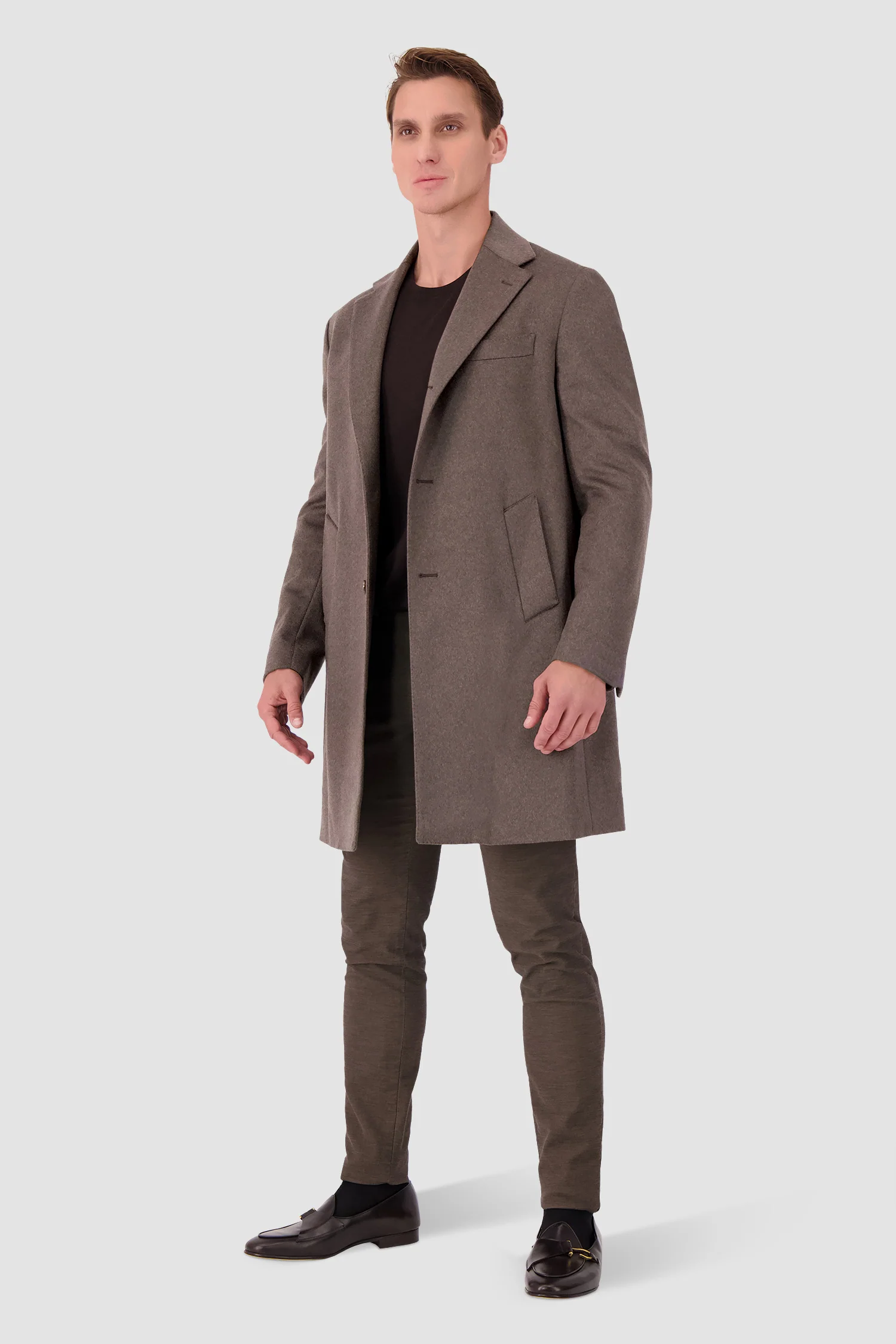 Barba Napoli Brown C Brio Coat - Image 4