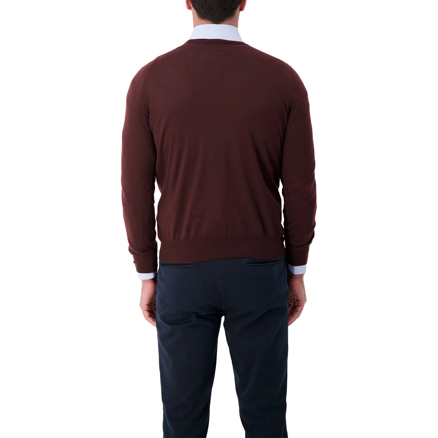 Barba Napoli Brown Cashmere Sweater - Image 4