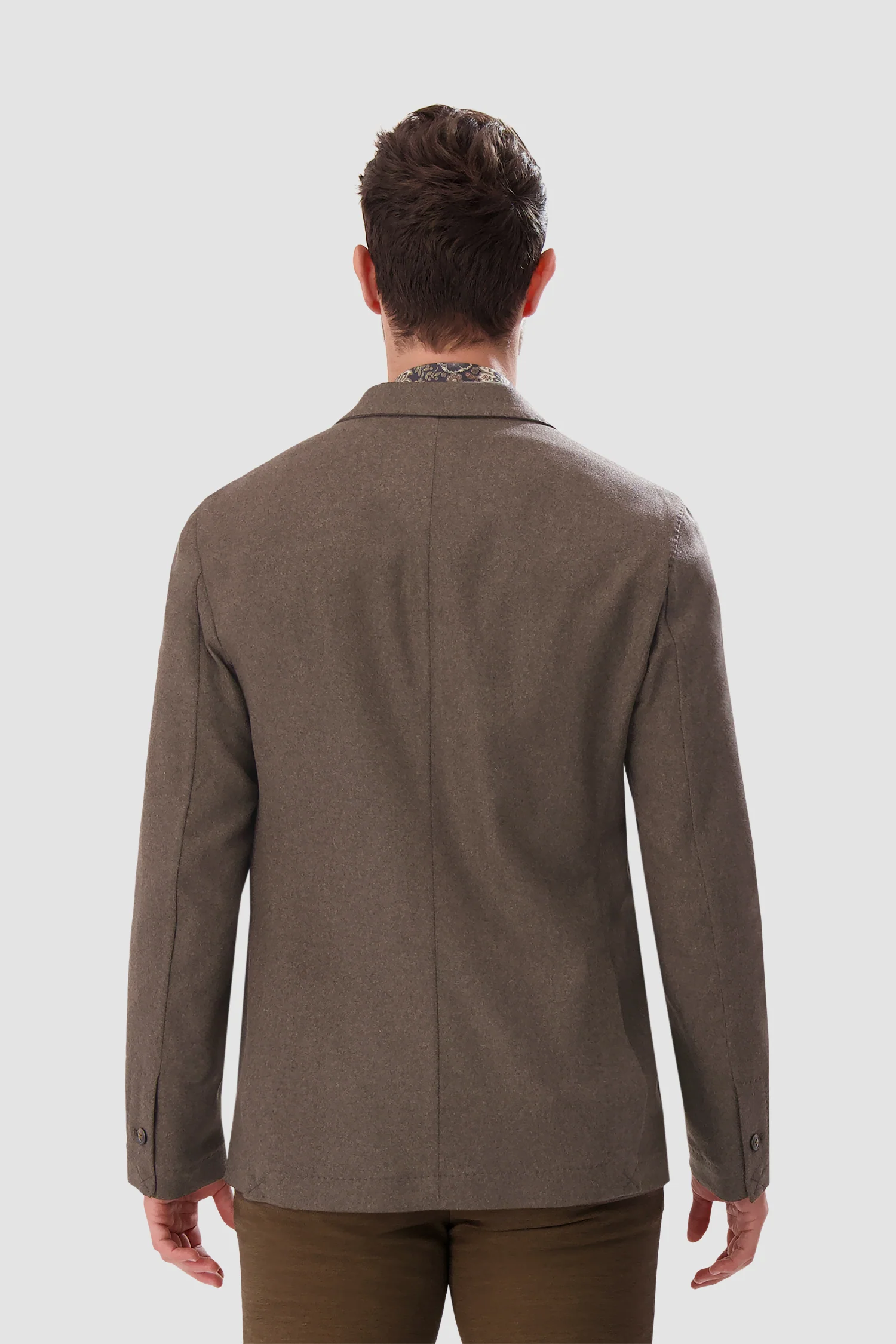 Barba Napoli Brown Easy J Blazer - Image 6