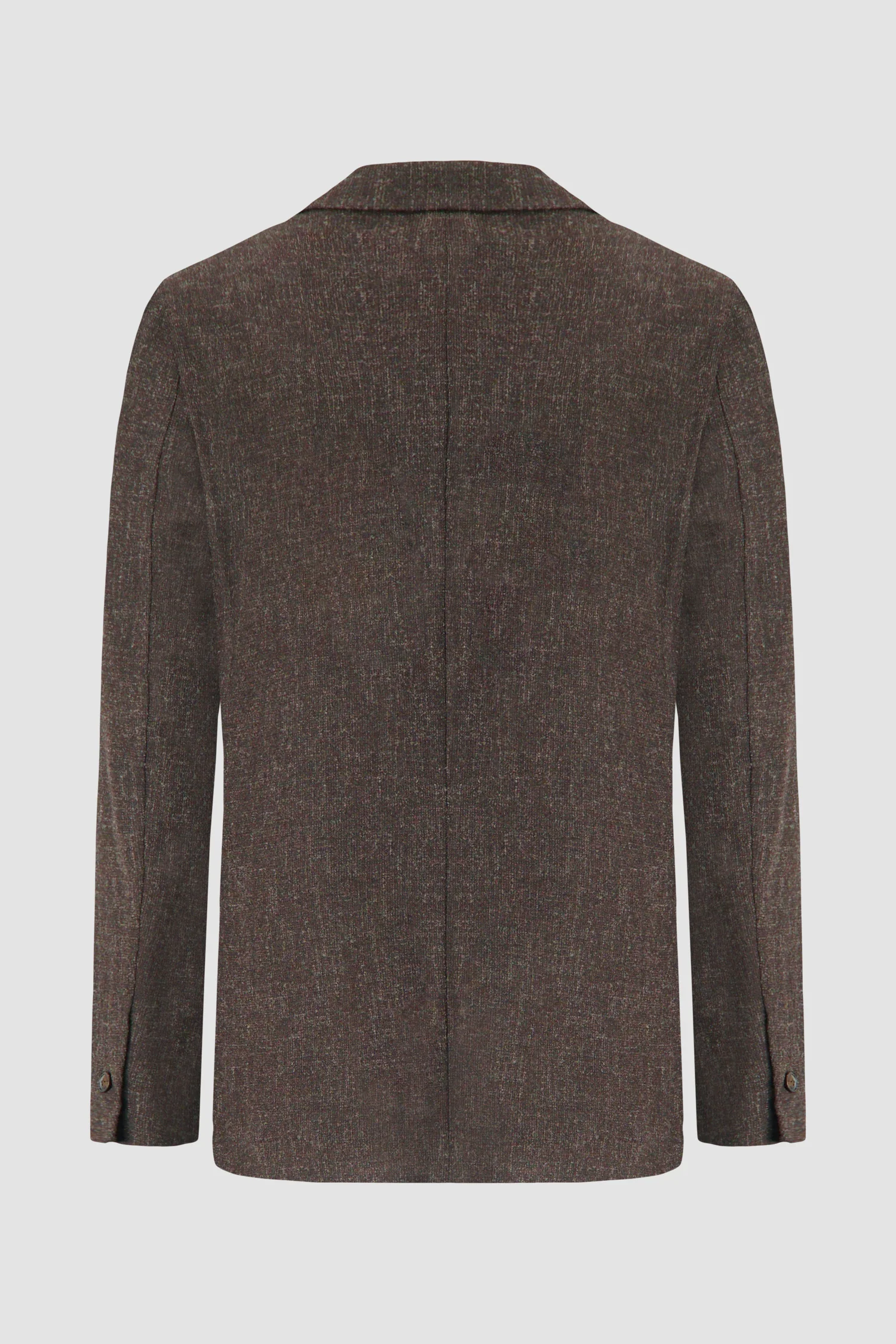 Barba Napoli Brown Easy J Mono Blazer - Image 3