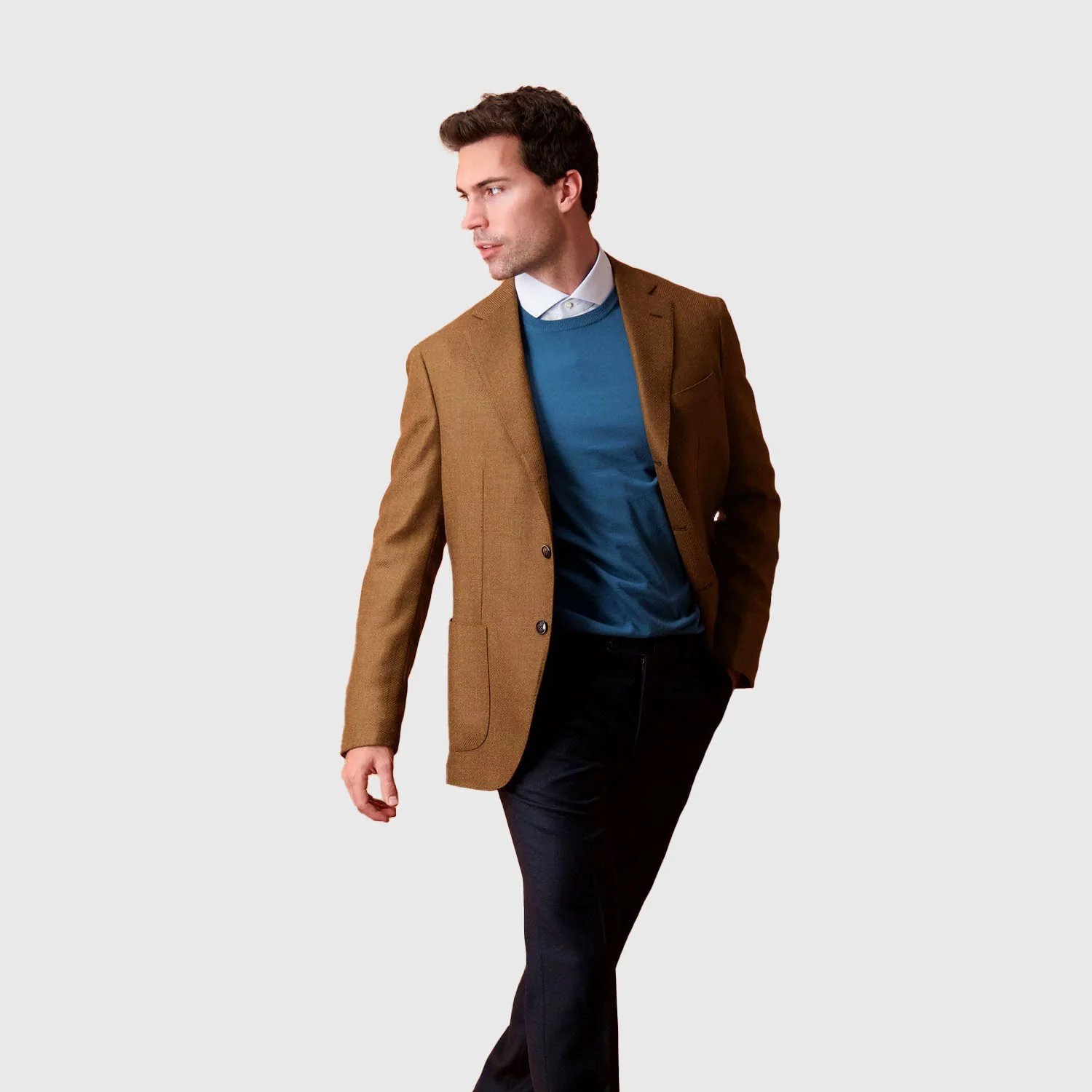 Barba Napoli Brown Jimmy Blazer - Image 5