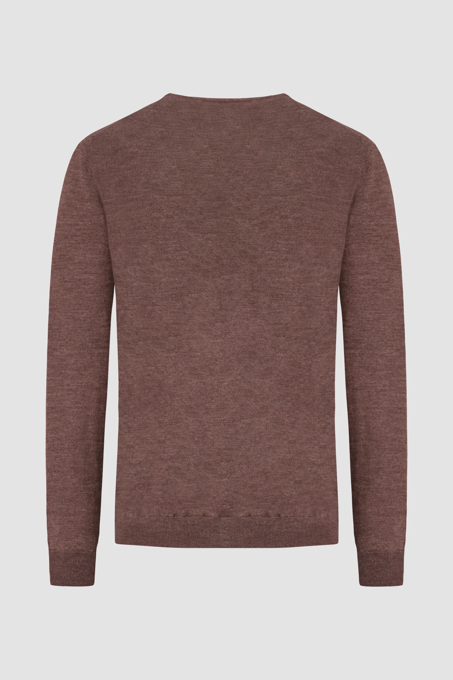 Barba Napoli Brown Round Neck Paricollo Sweater - Image 3