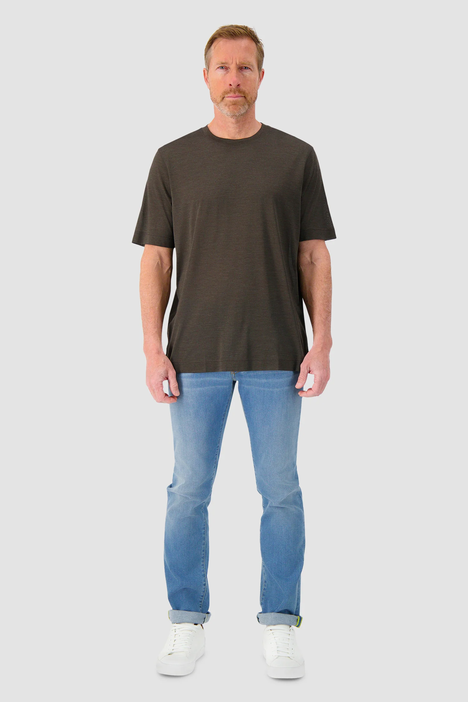 Barba Napoli Brown T-Shirt - Image 3