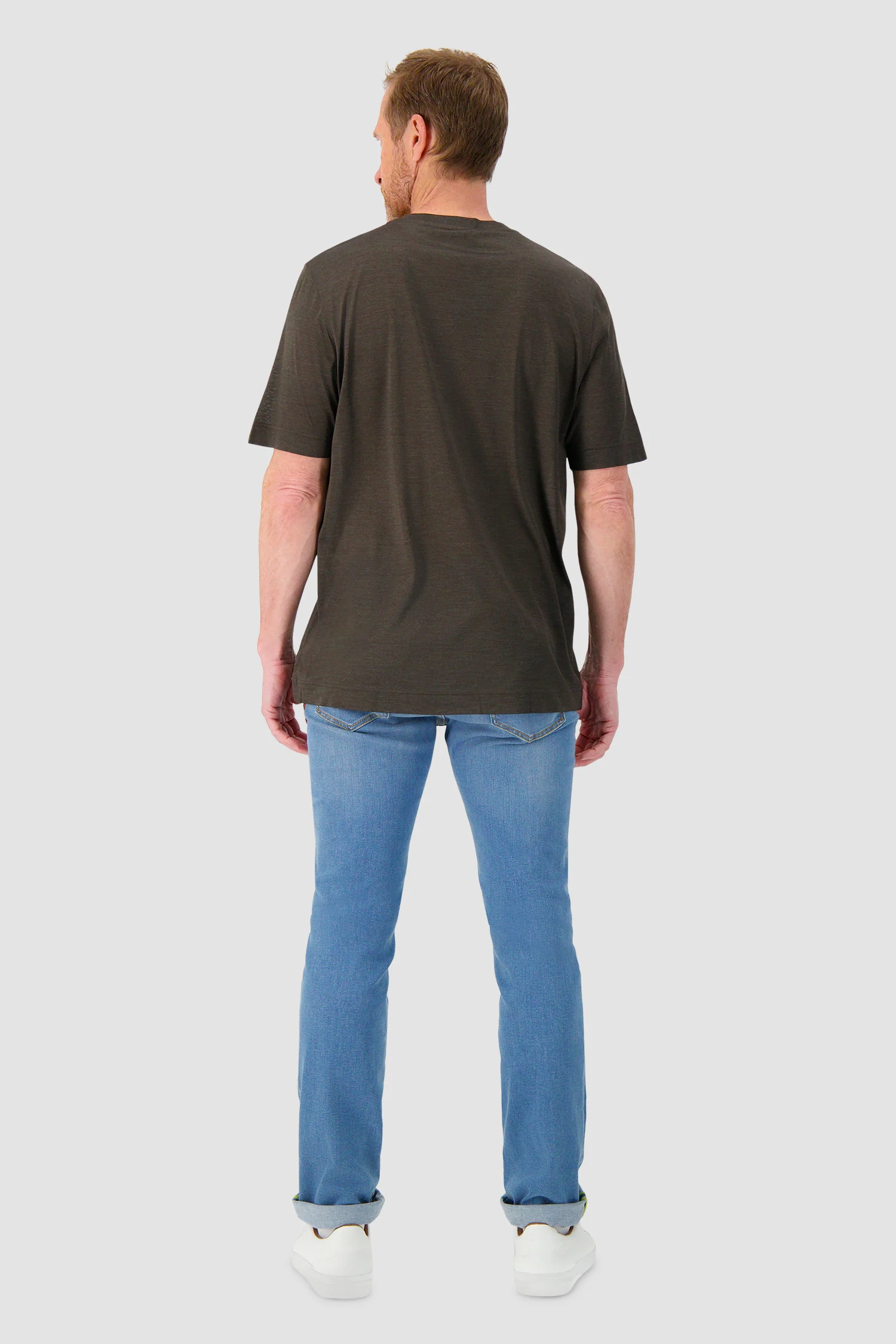 Barba Napoli Brown T-Shirt - Image 5
