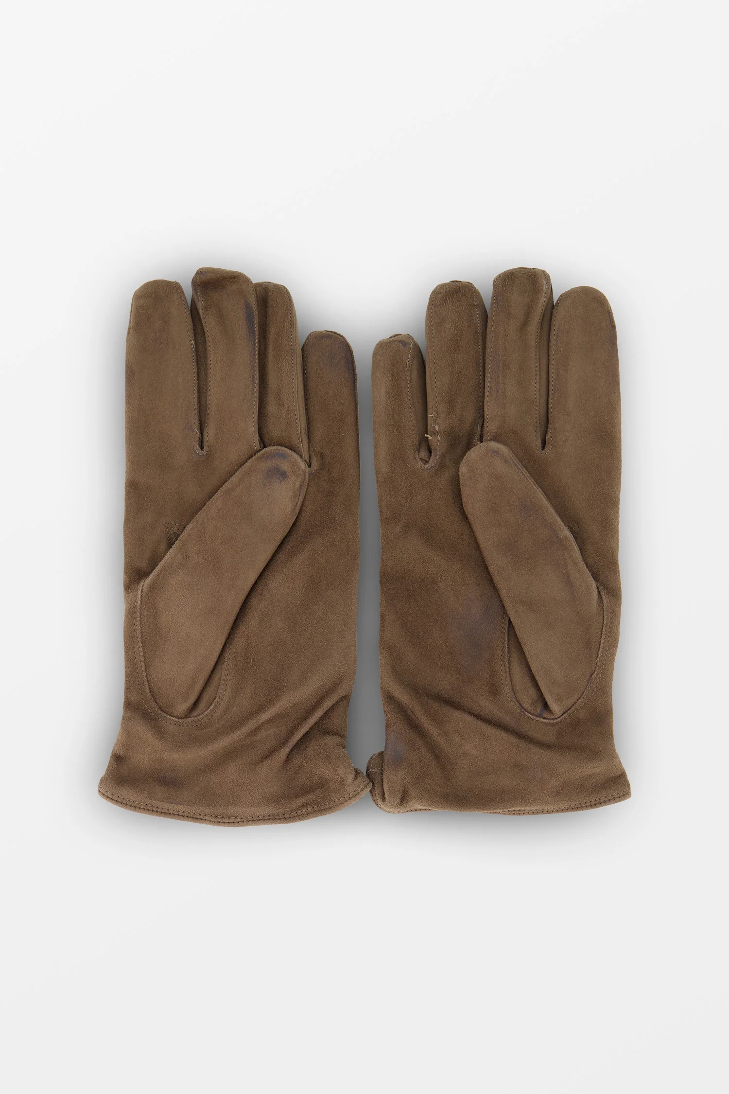 Barba Napoli Dark Brown Leather Gloves - Image 2