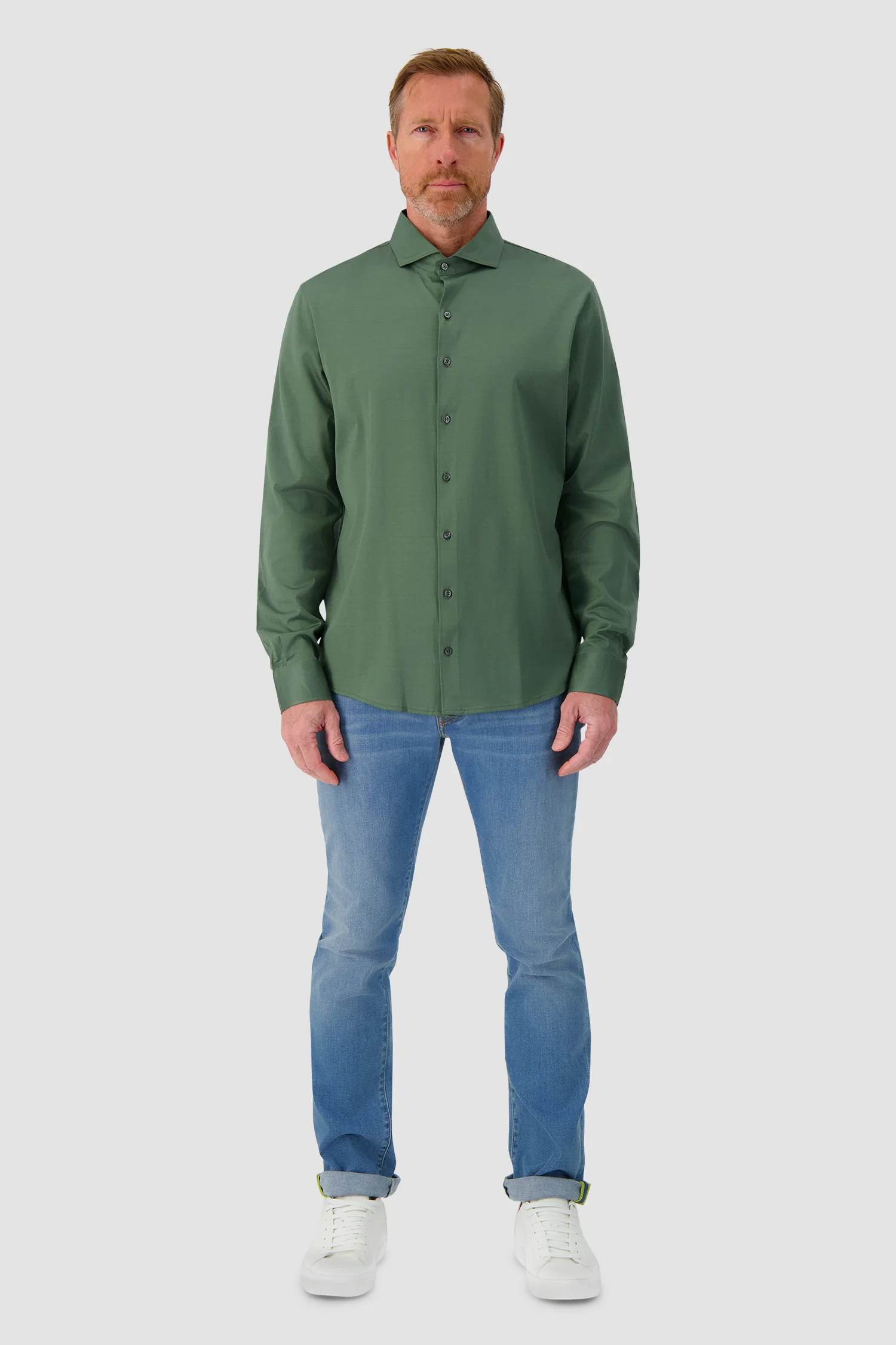 Barba Napoli Green Shirt - Image 3
