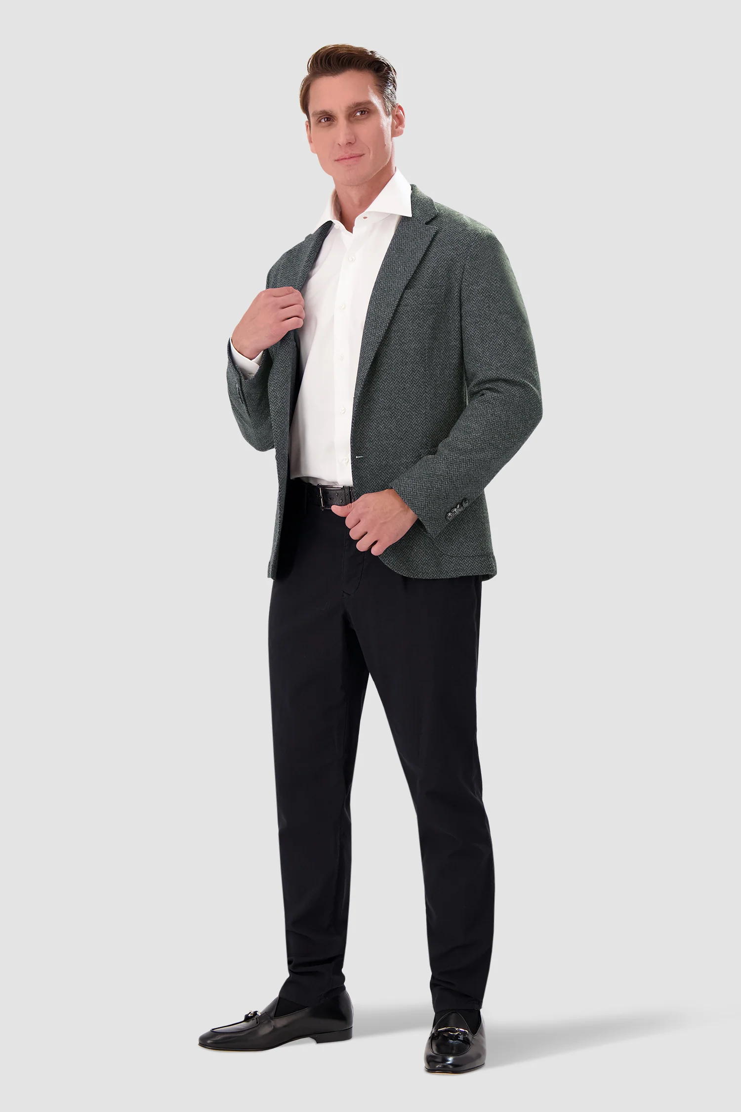 Barba Napoli Grey JCK Dynamic Blazer - Image 7