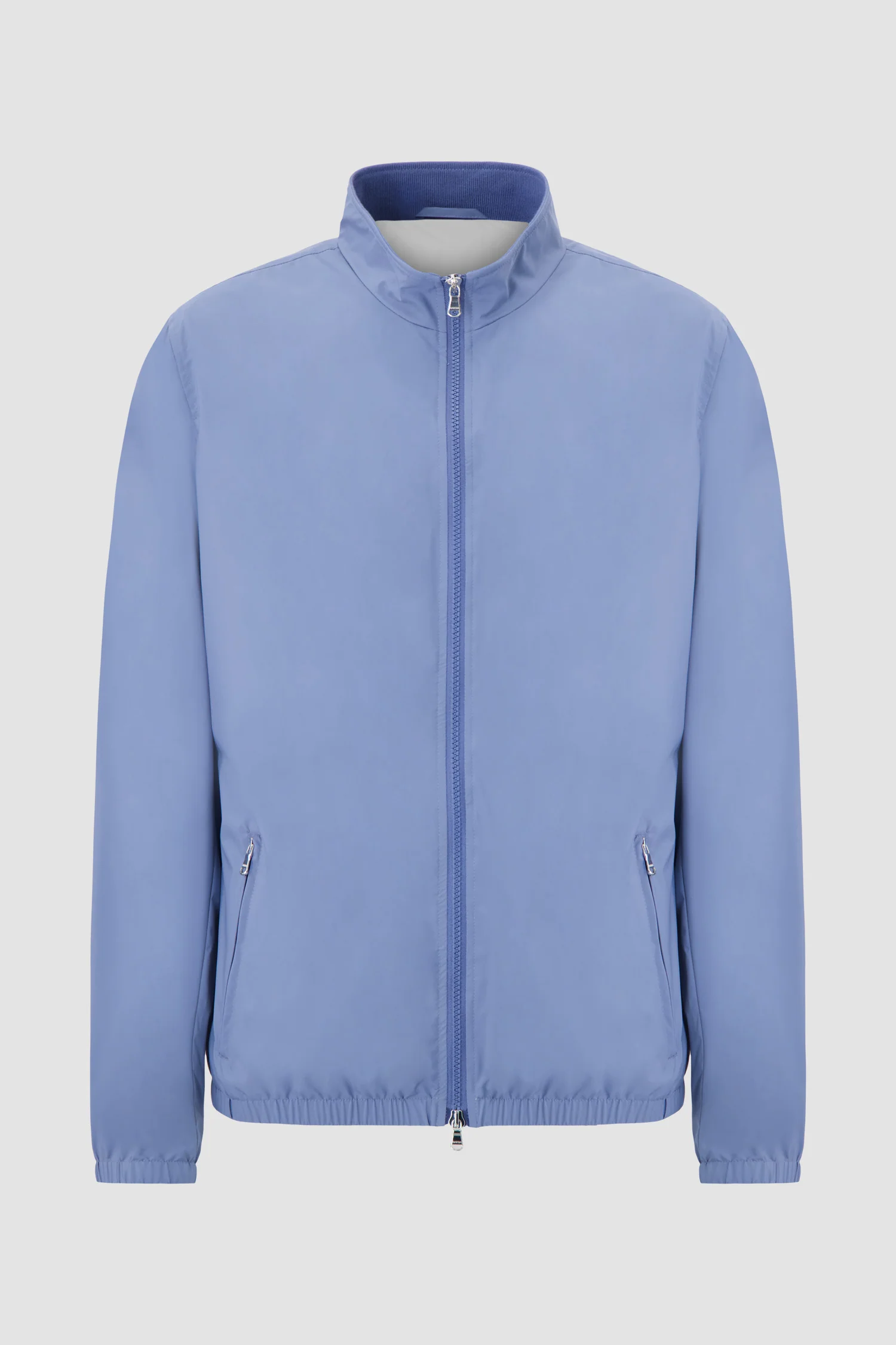 Barba Napoli Light Blue Bomber Jacket