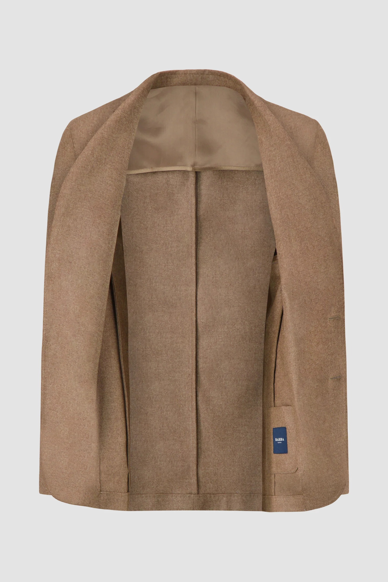 Barba Napoli Sand Brown Easy J Mono Blazer - Image 4