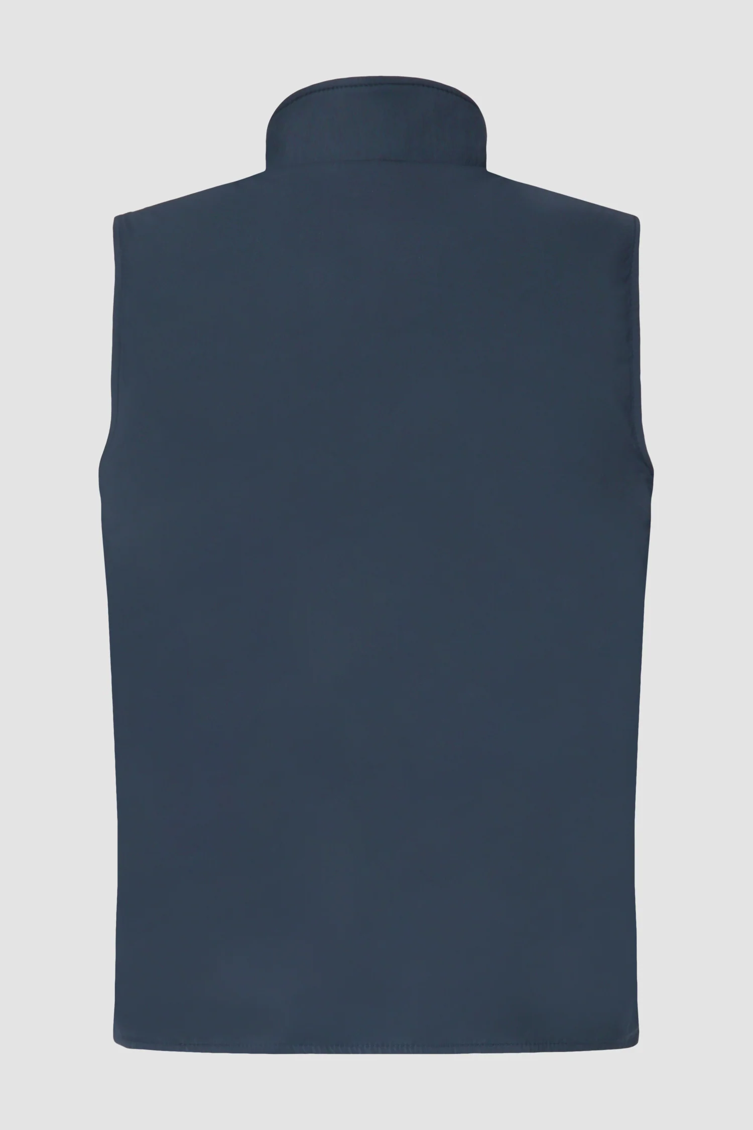 Barba Napoli Navy and Grey Double Sided Vest - Image 3
