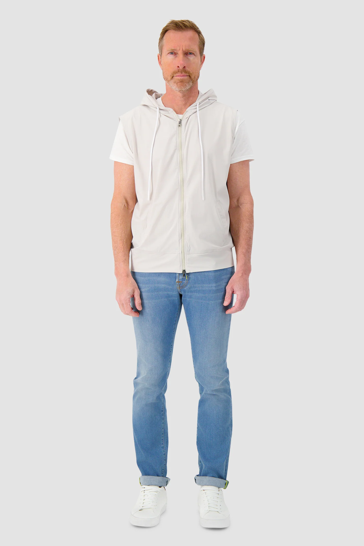 Barba Napoli Beige Vest - Image 3