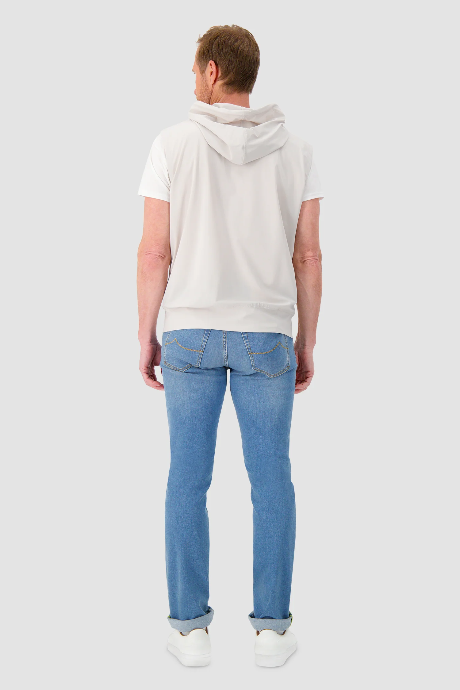 Barba Napoli Beige Vest - Image 5