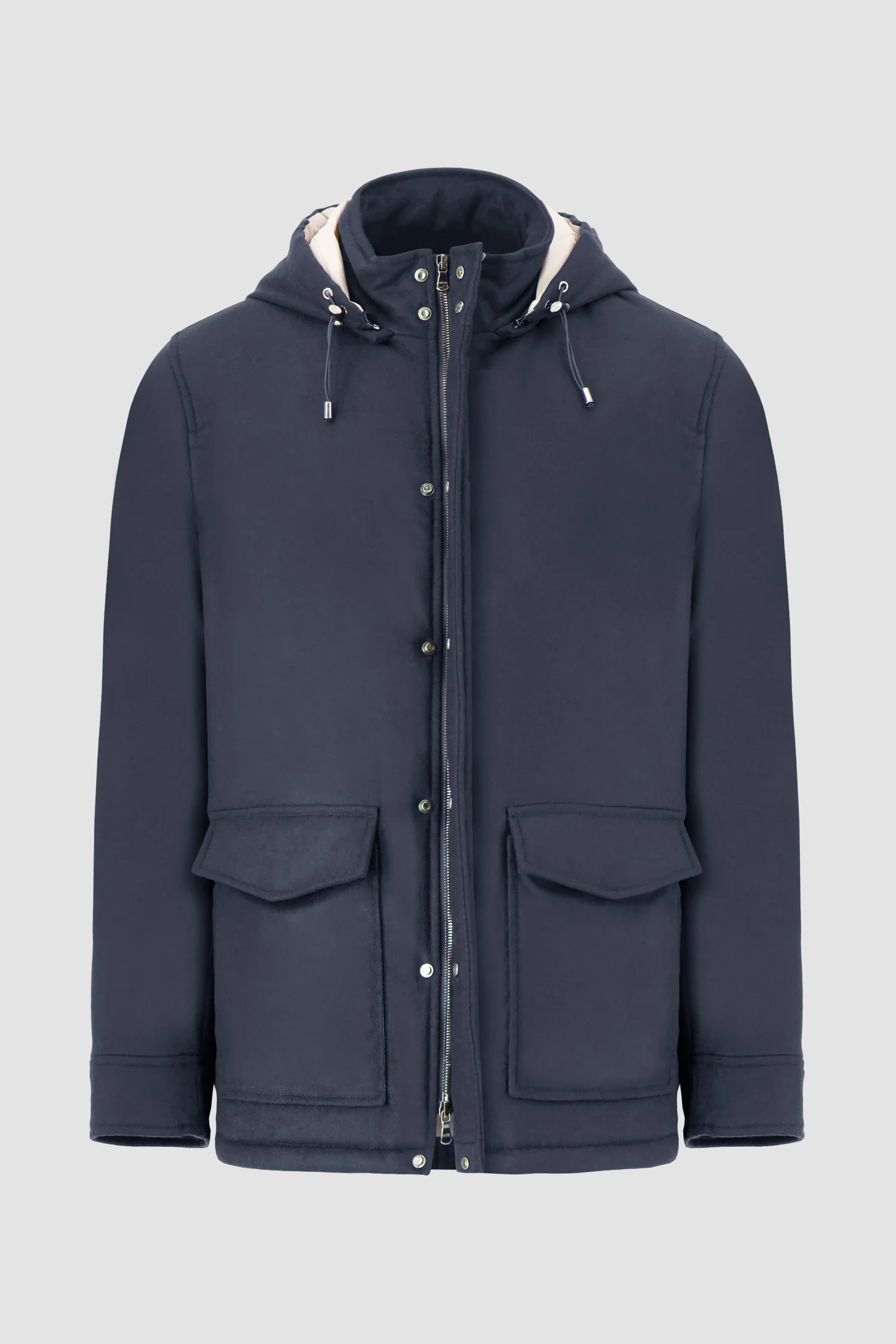Barba Napoli Navy/Beige Jacket - Image 2