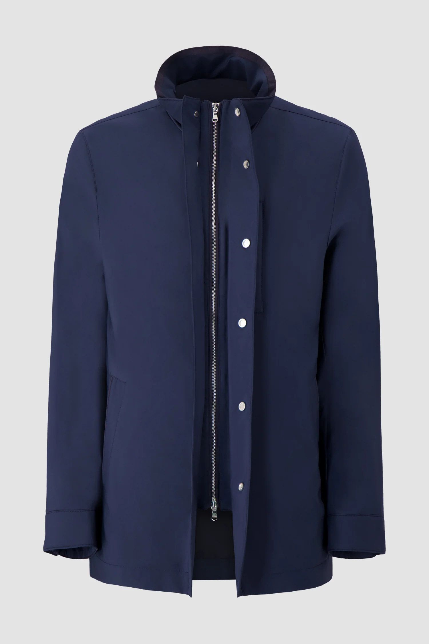 Barba Napoli Navy Bleeker Jacket - Image 2