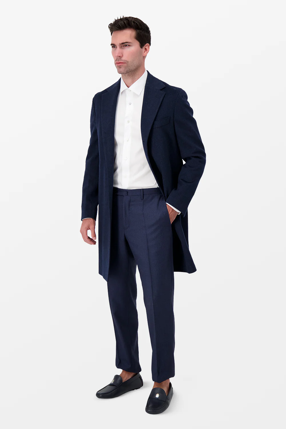 Barba Napoli Navy Brio Coat - Image 2